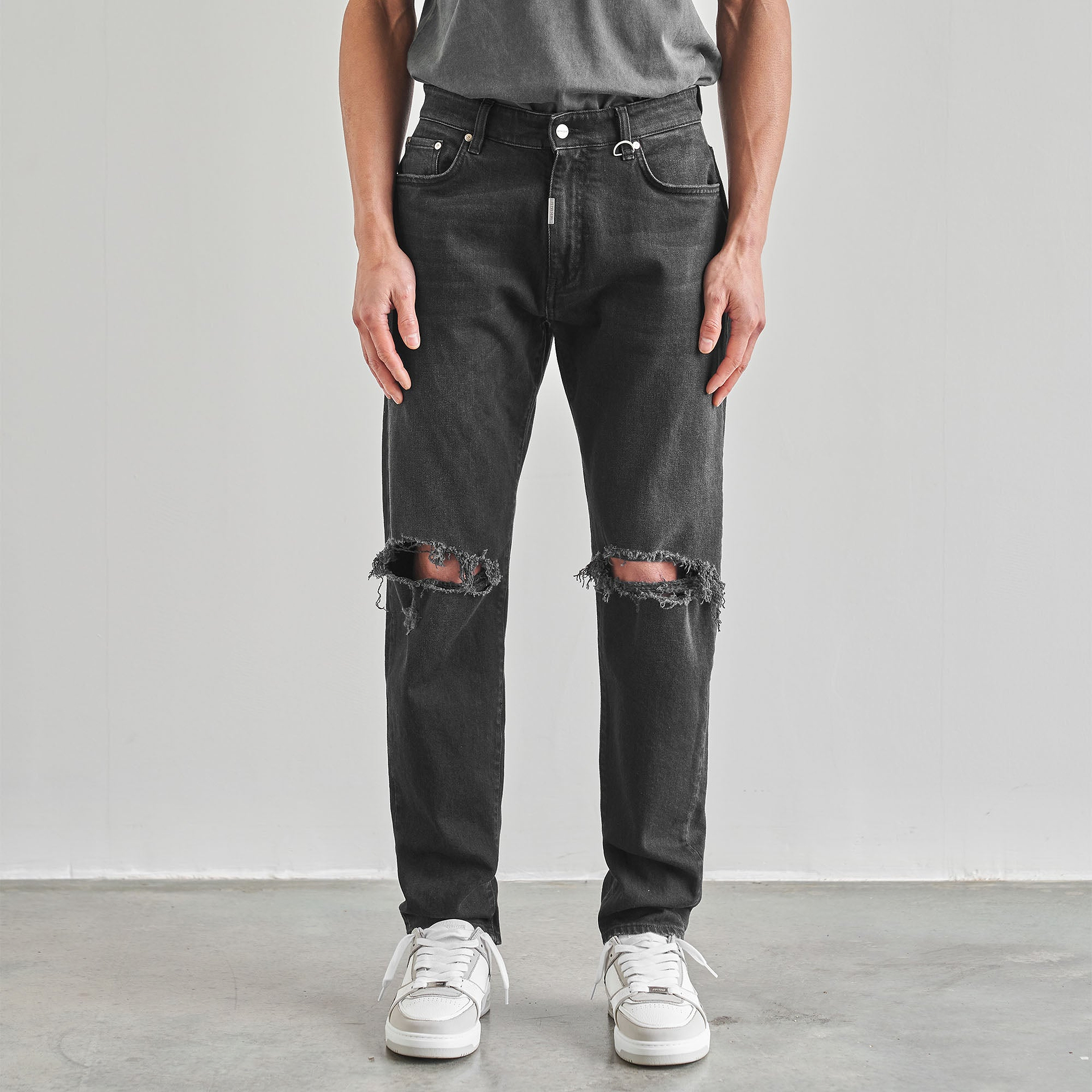 Baggy Destroyer Denim - Vintage Black