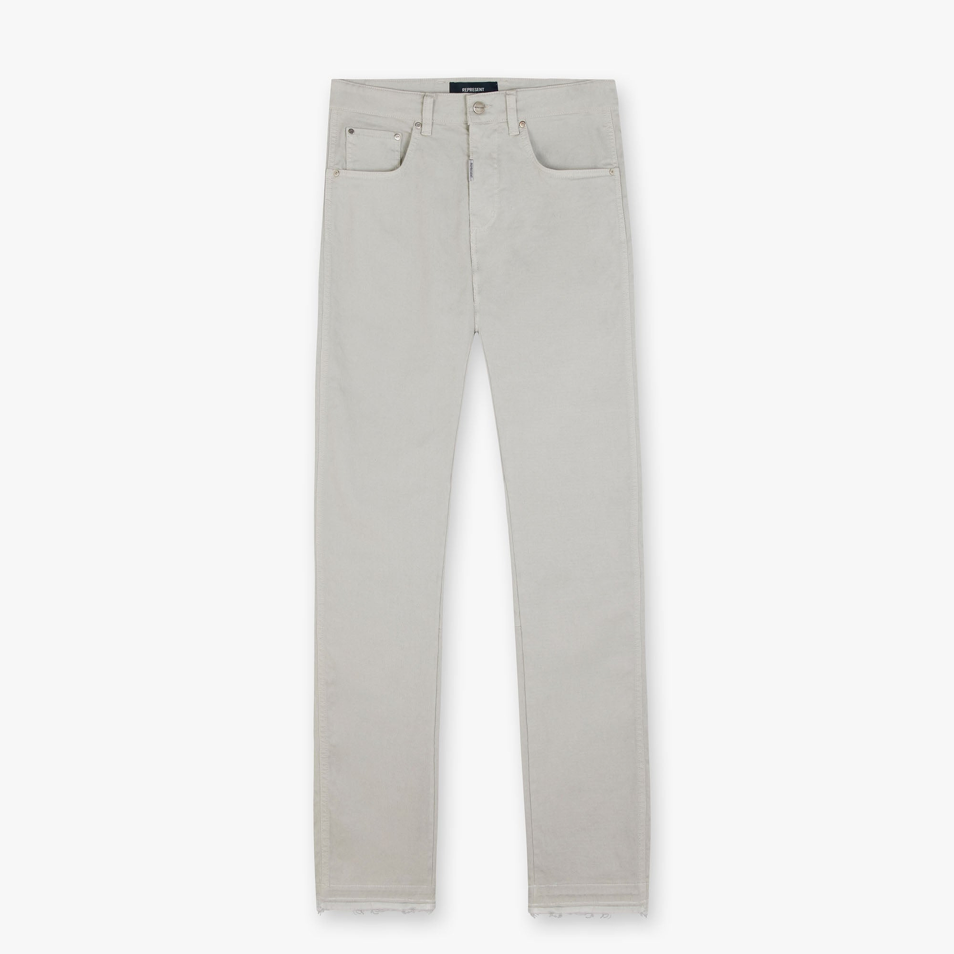 Straight Leg Denim - Concrete