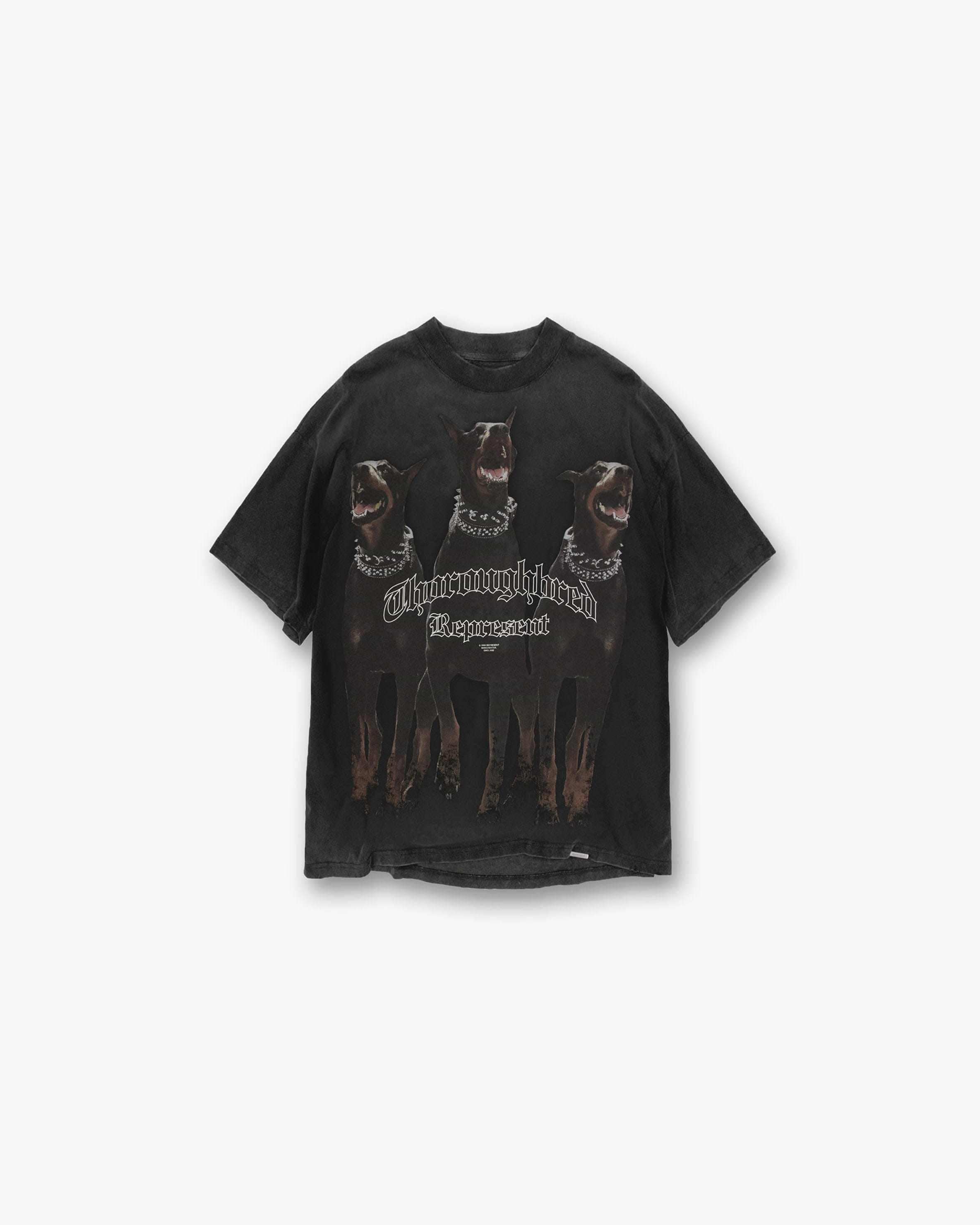 Thoroughbred T-Shirt | Vintage Black T-Shirts | Represent
