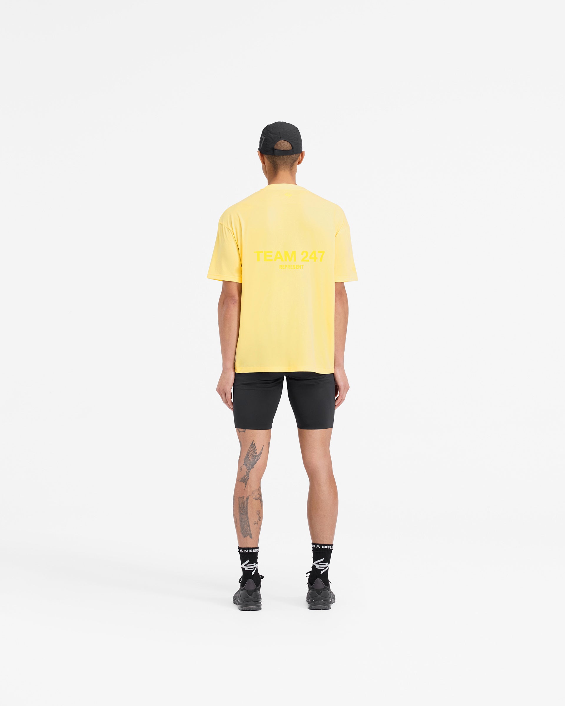 Team 247 Oversized T-Shirt - Lemon