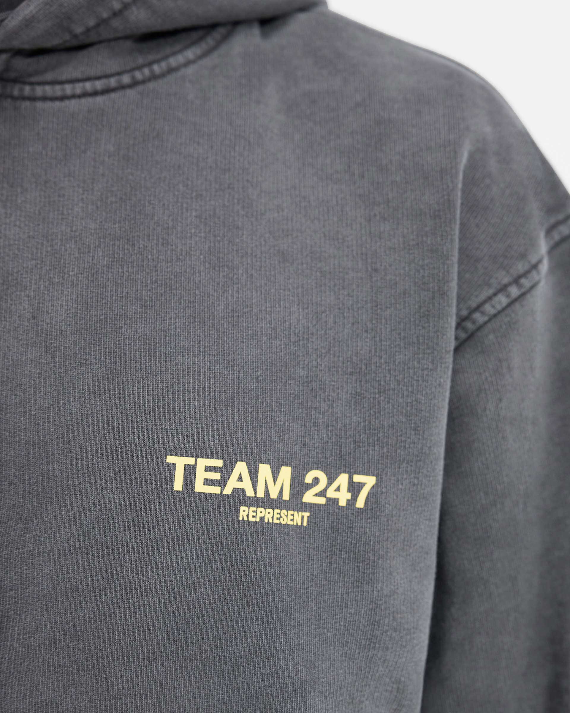 REPRESENT X MARCHON TEAM 247 OVERSIZED フーディ 2色 送料込み Team 247 Oversized Hoodie - Pewter Lemon | REPRESENT