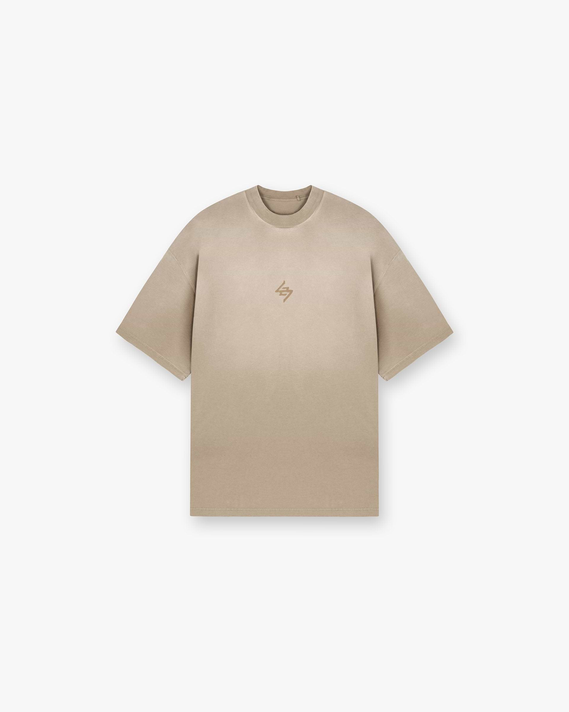 247 Motion Oversized T-Shirt - Pebble