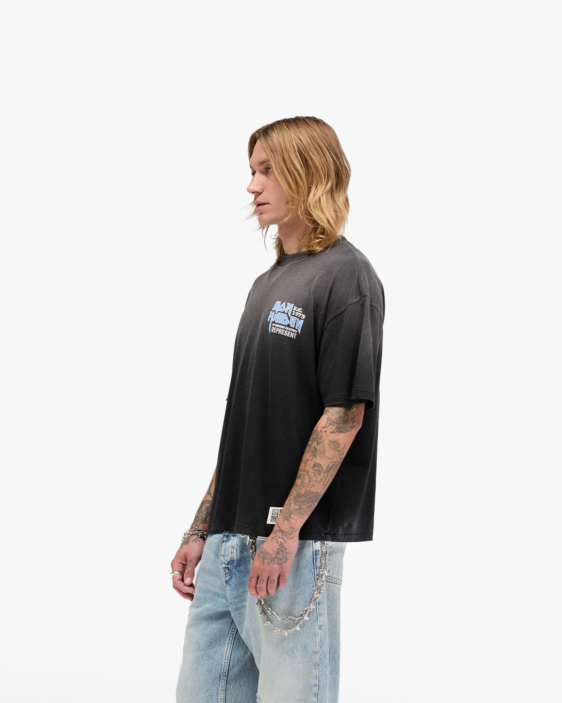 Represent X Iron Maiden Anniversary T-Shirt | Black | REPRESENT