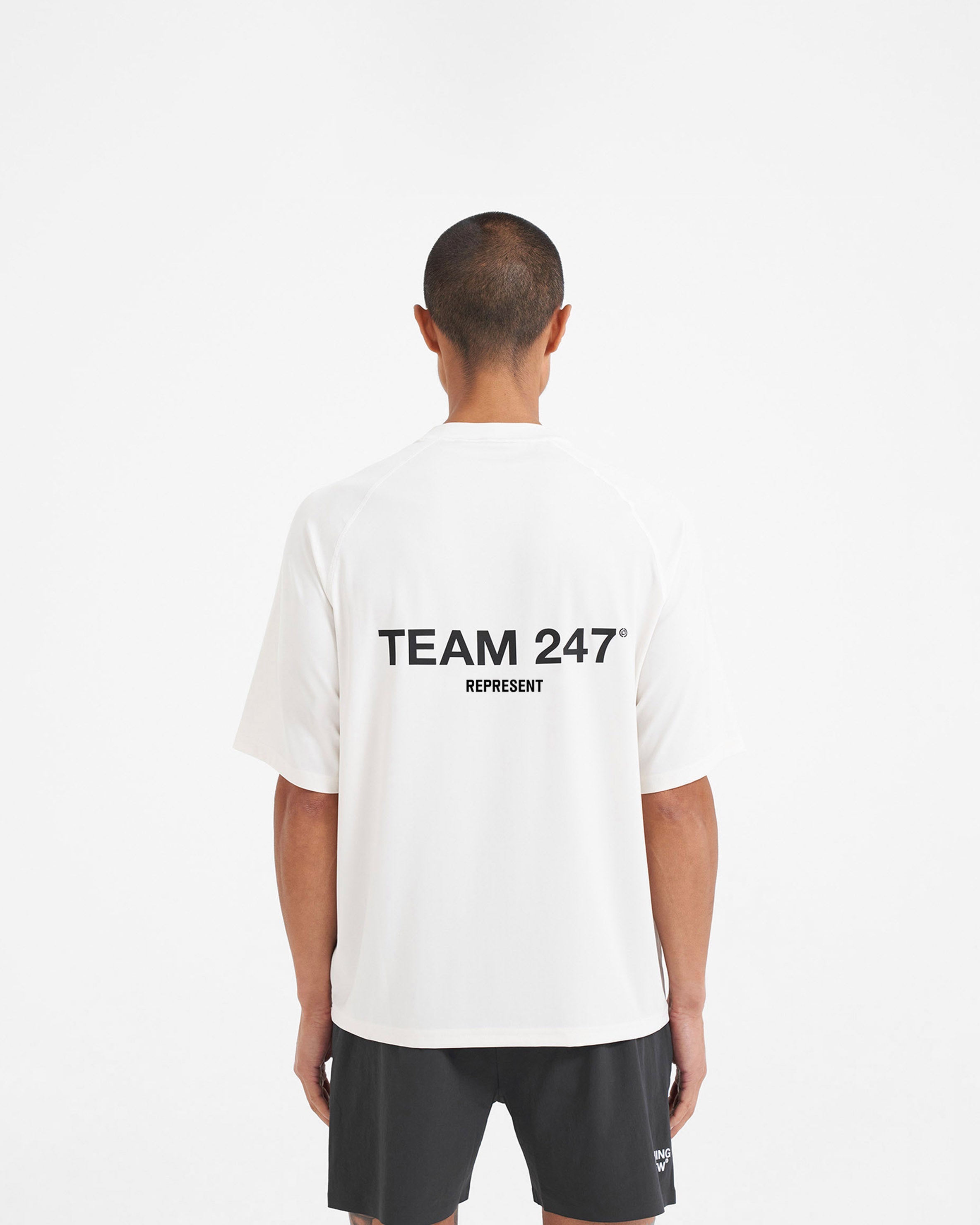 Flat White Team 247 Tee | 247 Running T-shirts | REPRESENT