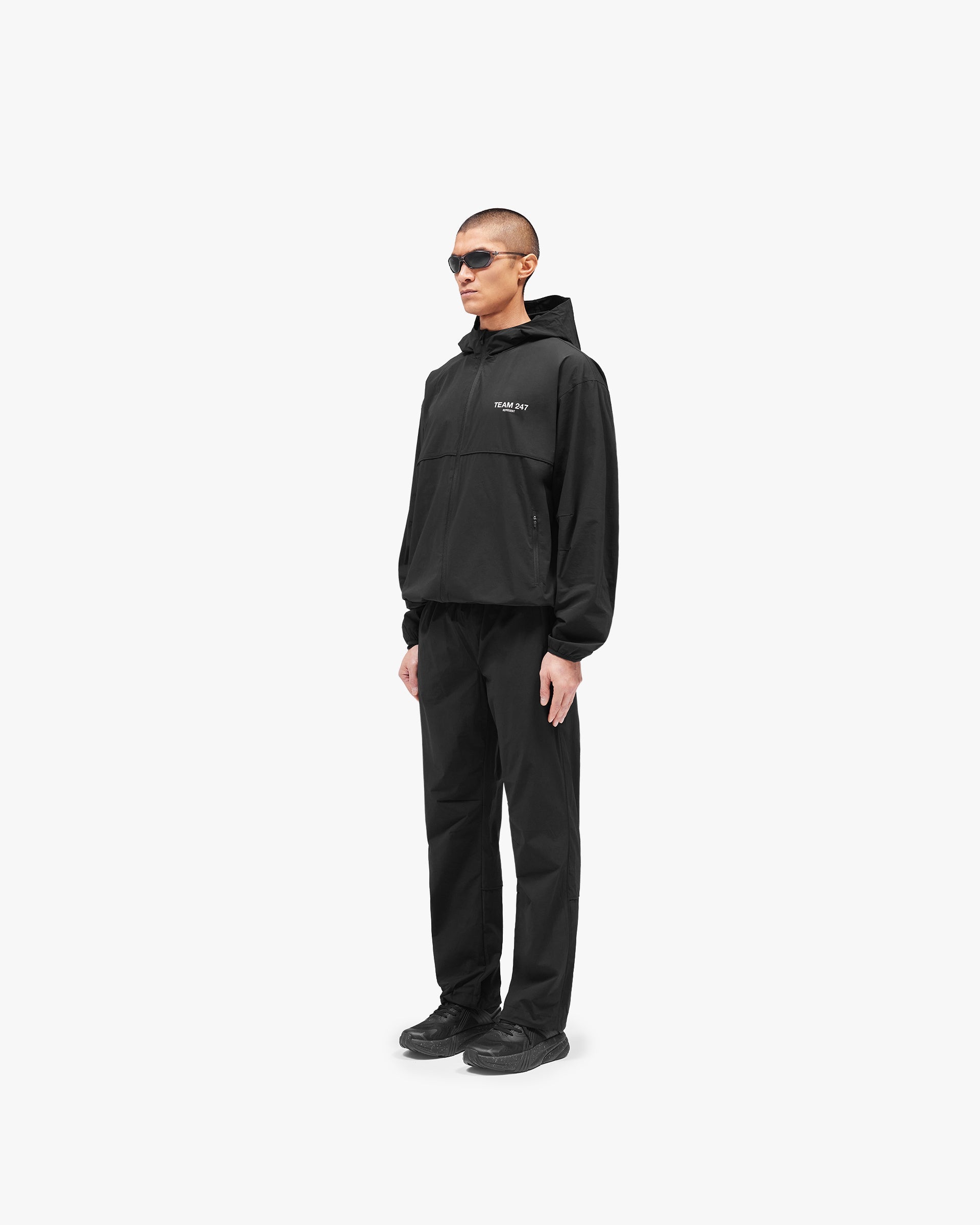 Team 247 Track Jacket - Jet Black | 247 SS26 Outerwear | REPRESENT