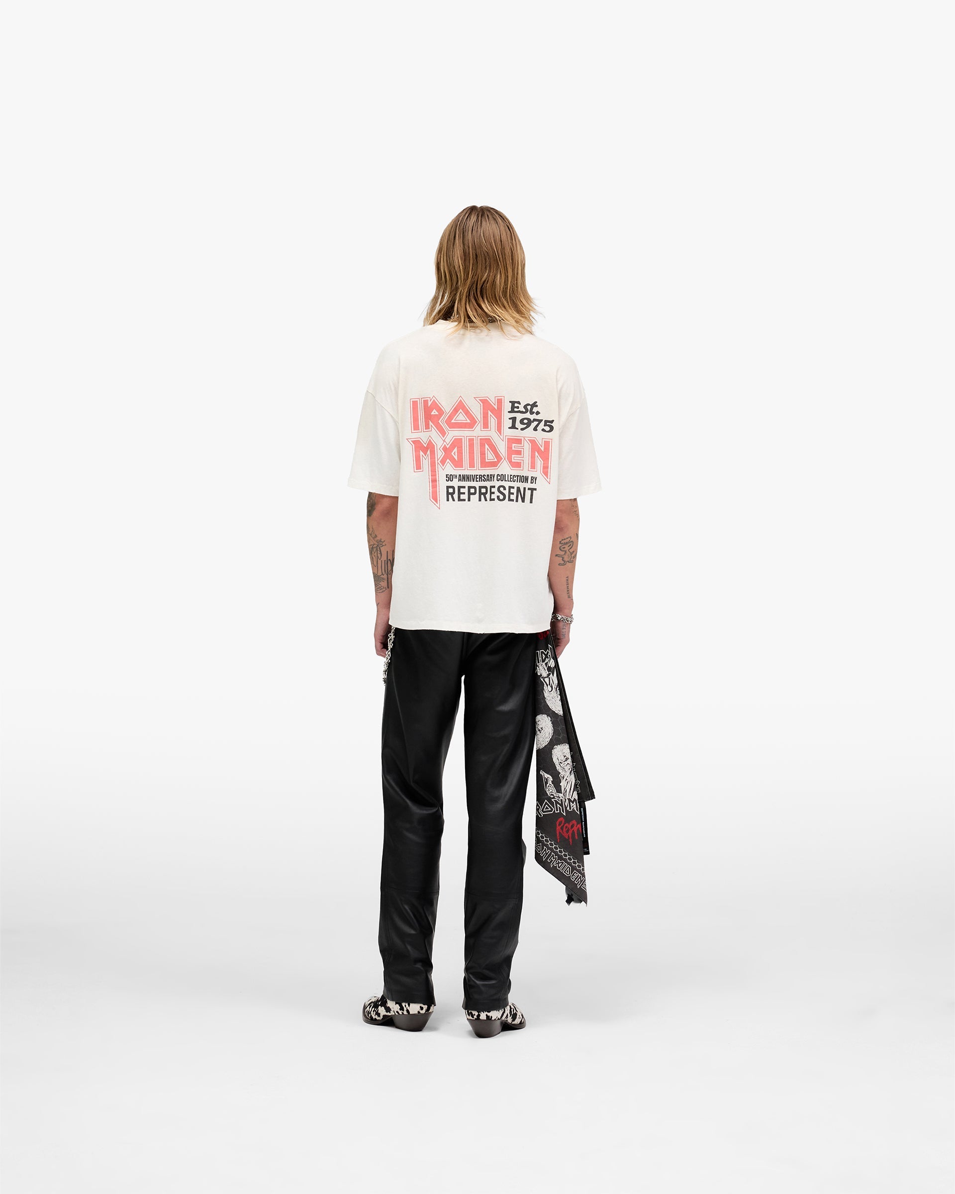 Tシャツ・カットソー Represent Iron Maiden Anniversary T-shirt Represent X Iron Maiden Anniversary T-Shirt | Black | REPRESENT