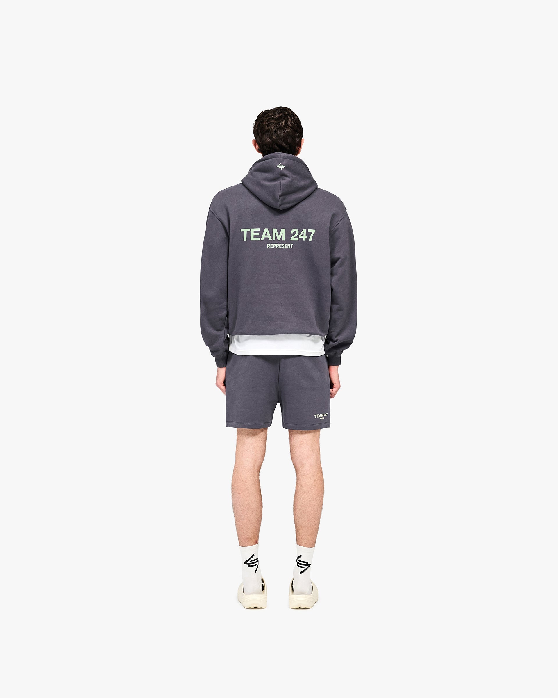 247 Team Oversized Hoodie - Graphene