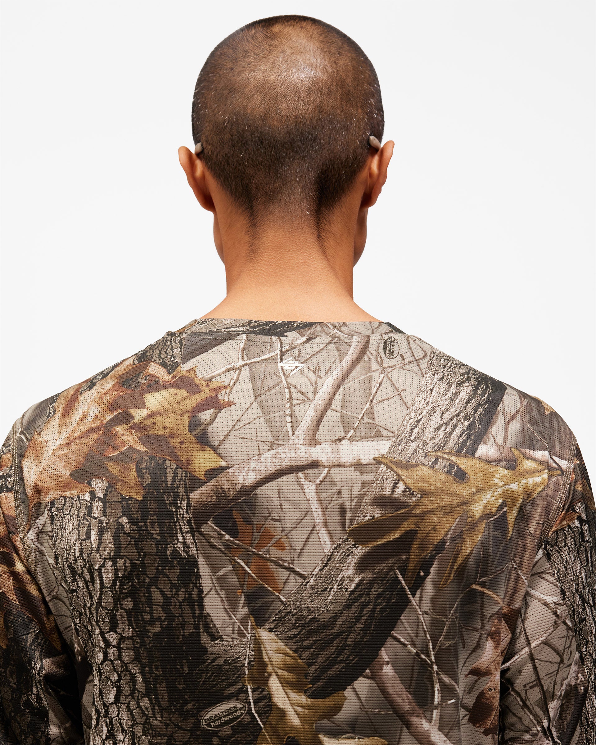 トップス WOODBLOCK LS MESH RUGGER SHIRT REAL TREE RealTree RT2103 - Unisex Realtree® Performance Colorblock T-Shirt
