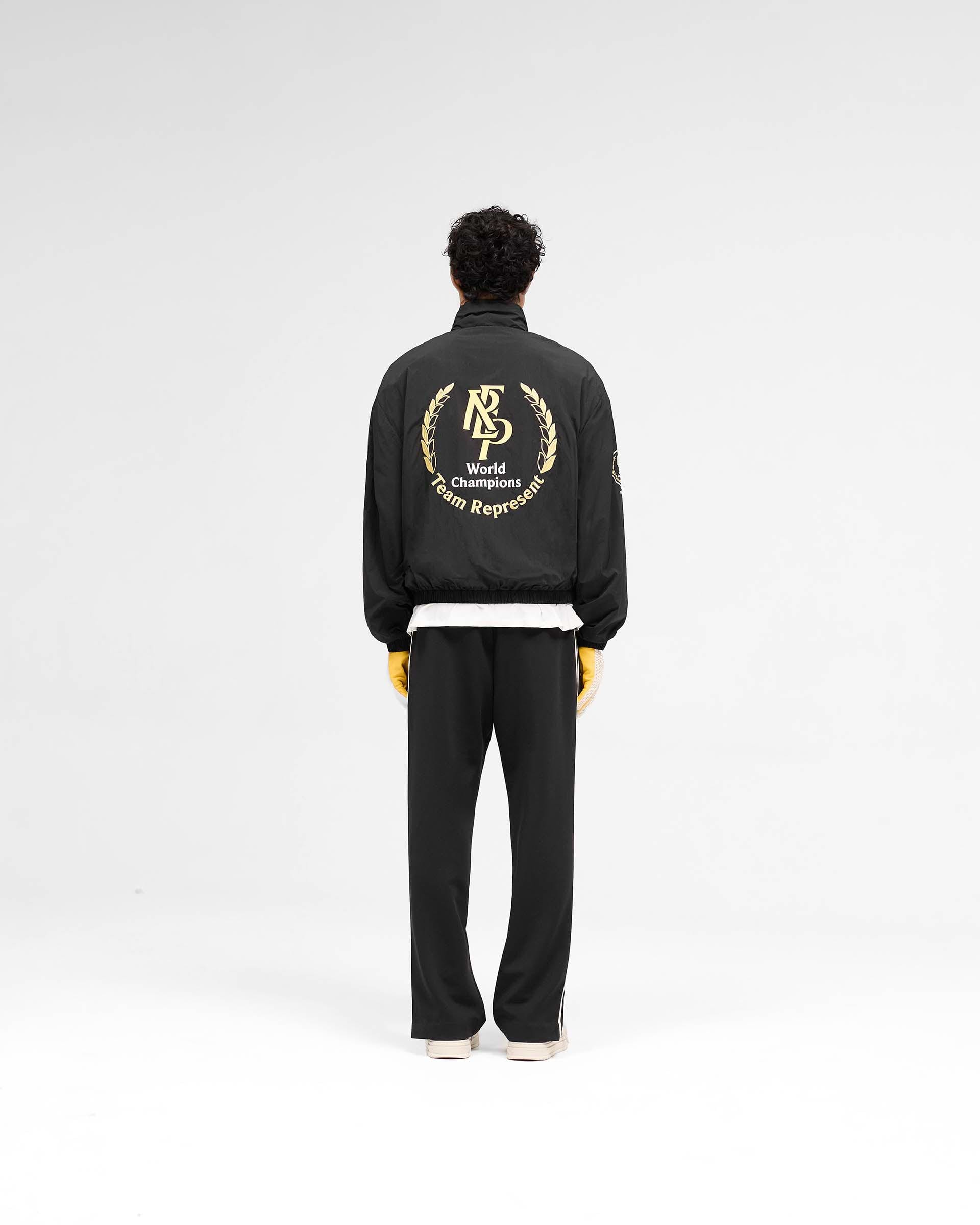 World Championship Track Jacket - Black | REPRESENT