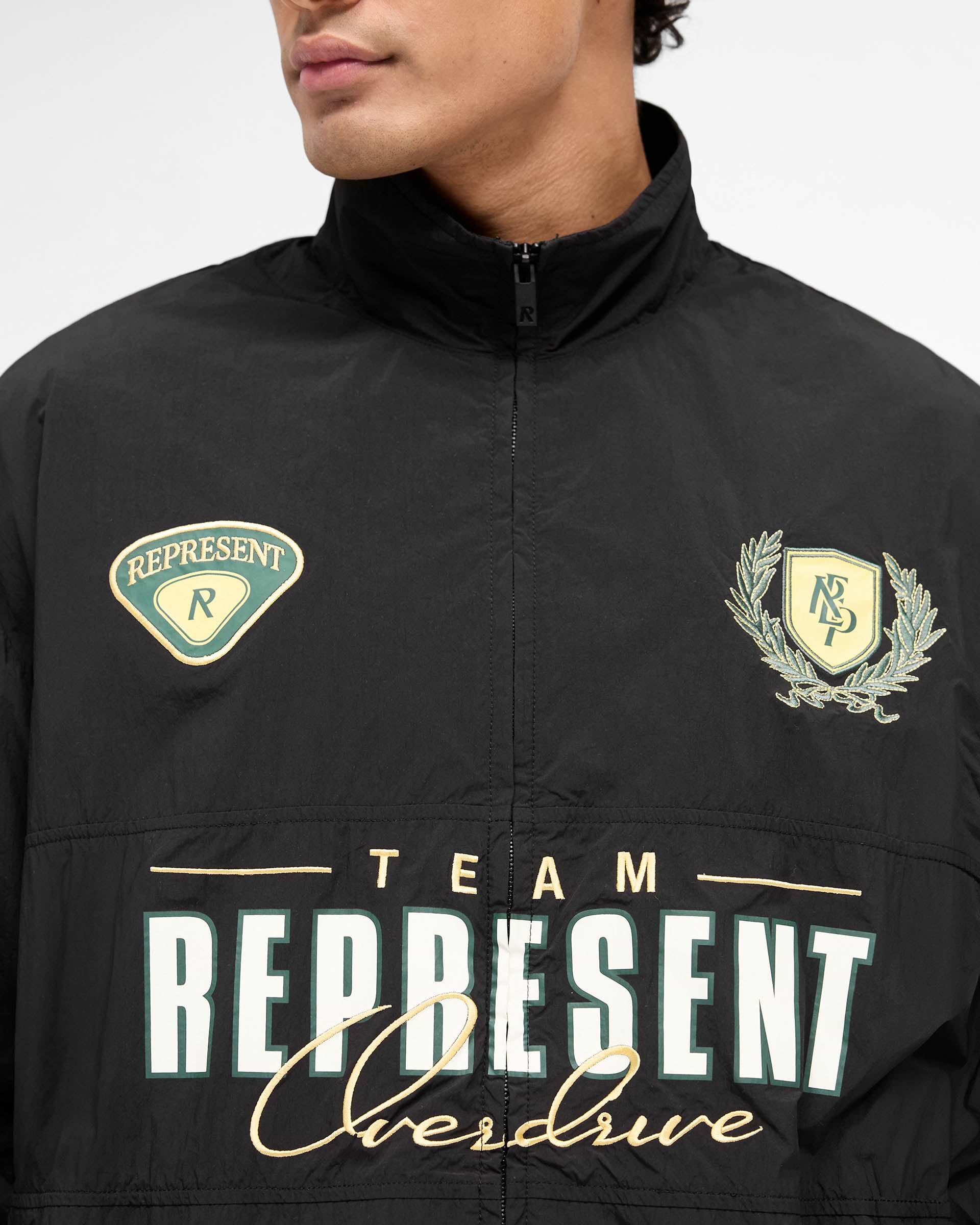 World Championship Track Jacket - Black | REPRESENT