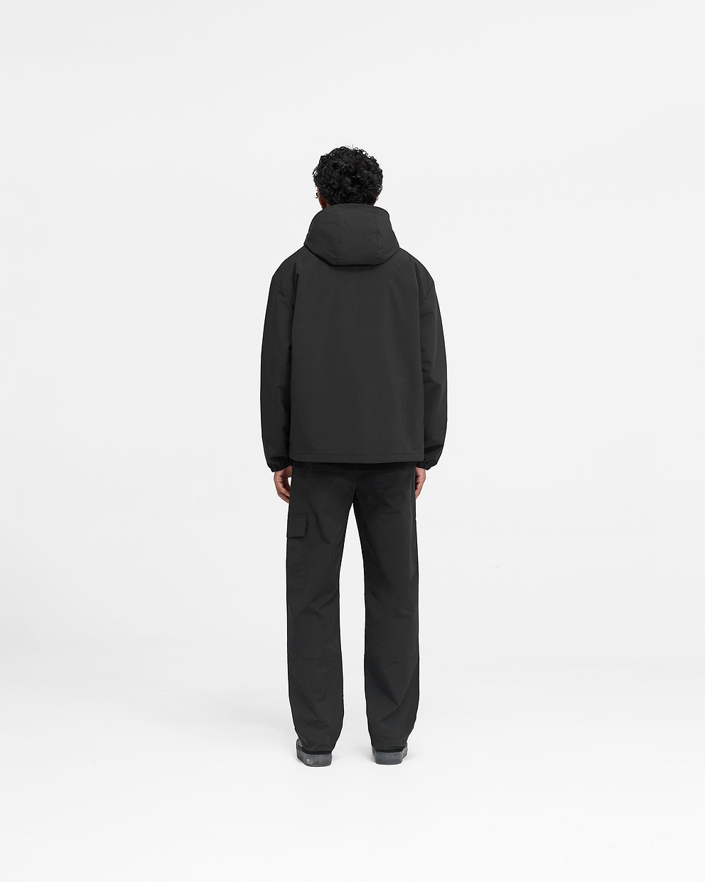 Represent Owners Club Hooded Coach Jacket - Black