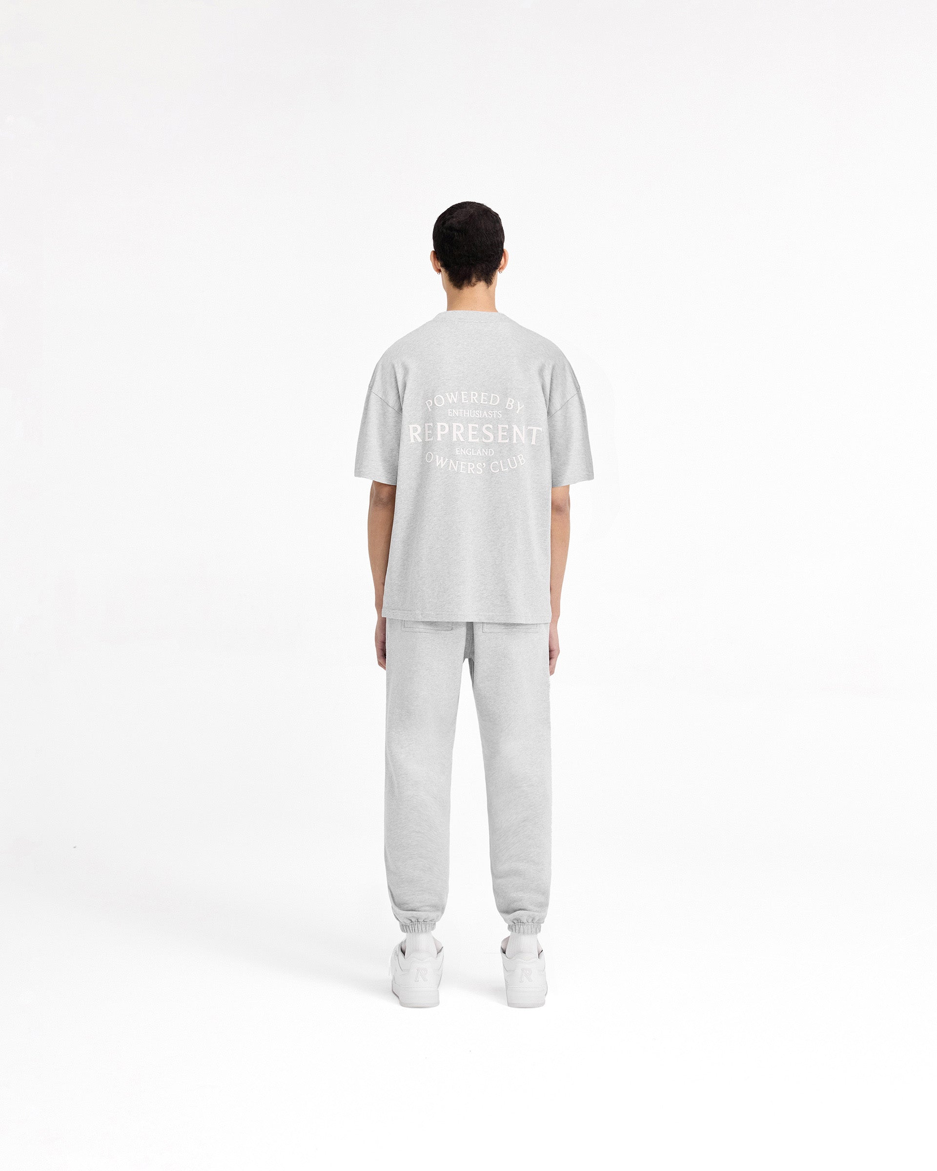 Represent Owners Club Stamp T-Shirt - Ash Grey