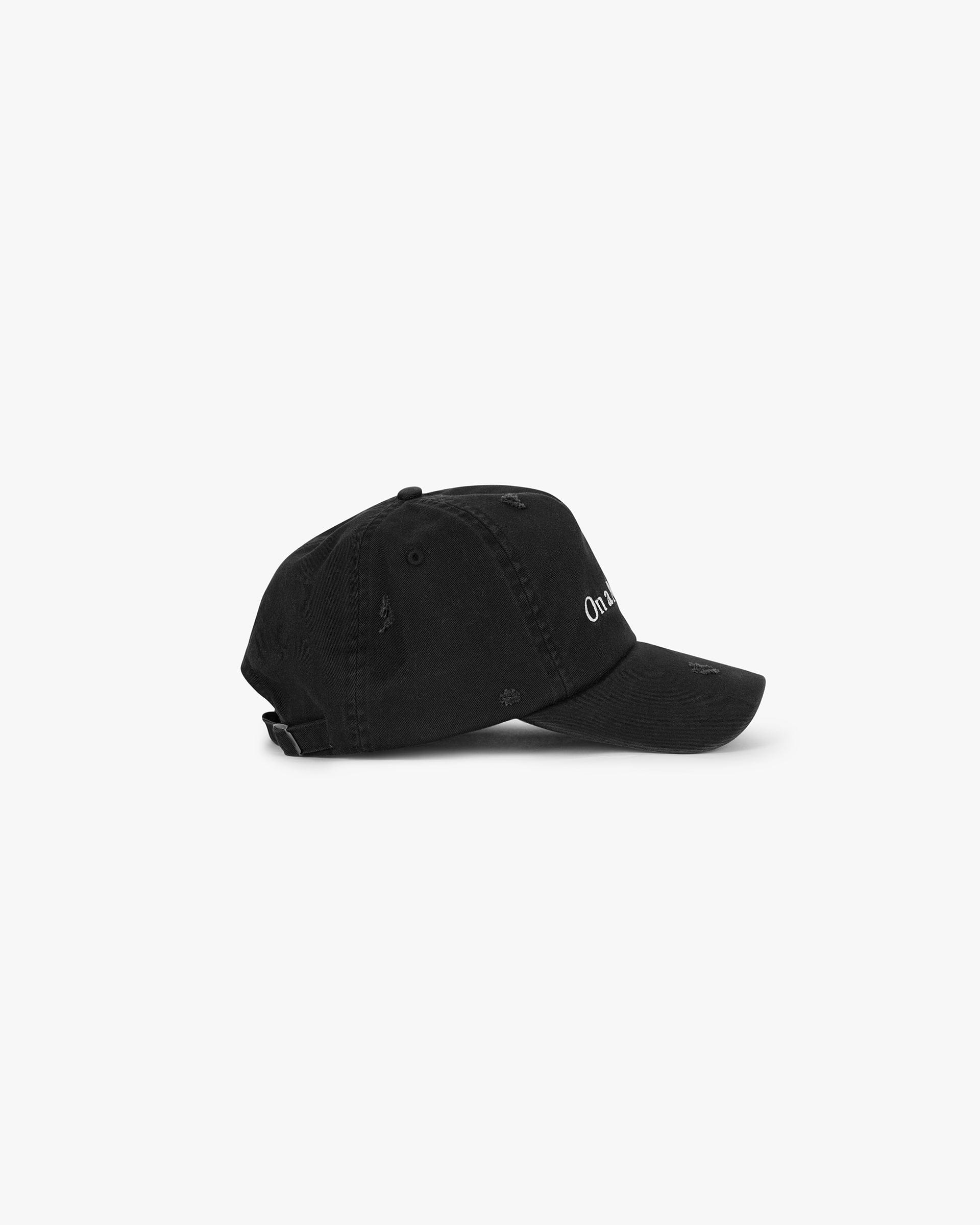 247 Black On A Mission Baseball Cap | 247 x Puma | REPRESENT