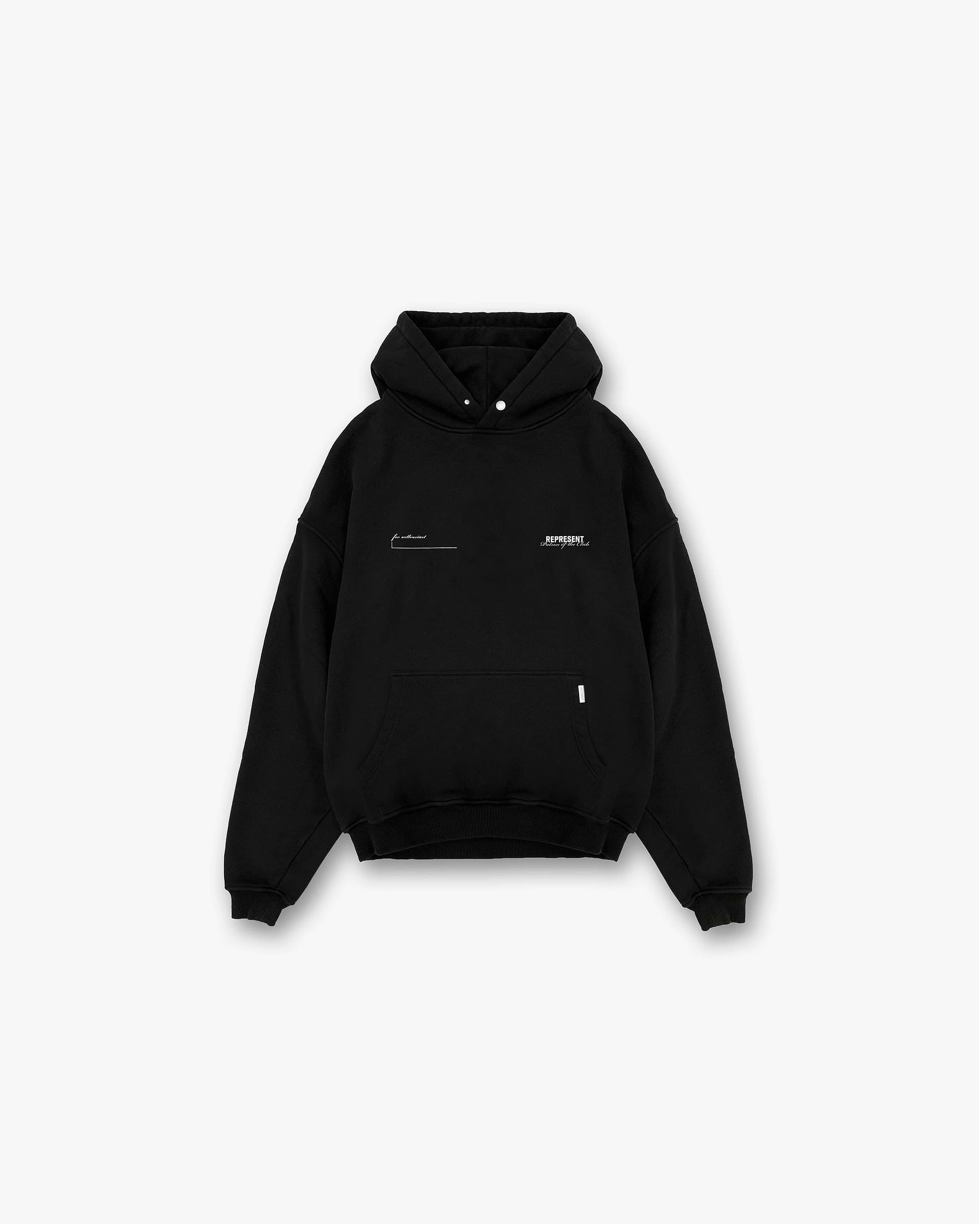 Patron Of The Club Hoodie - Black