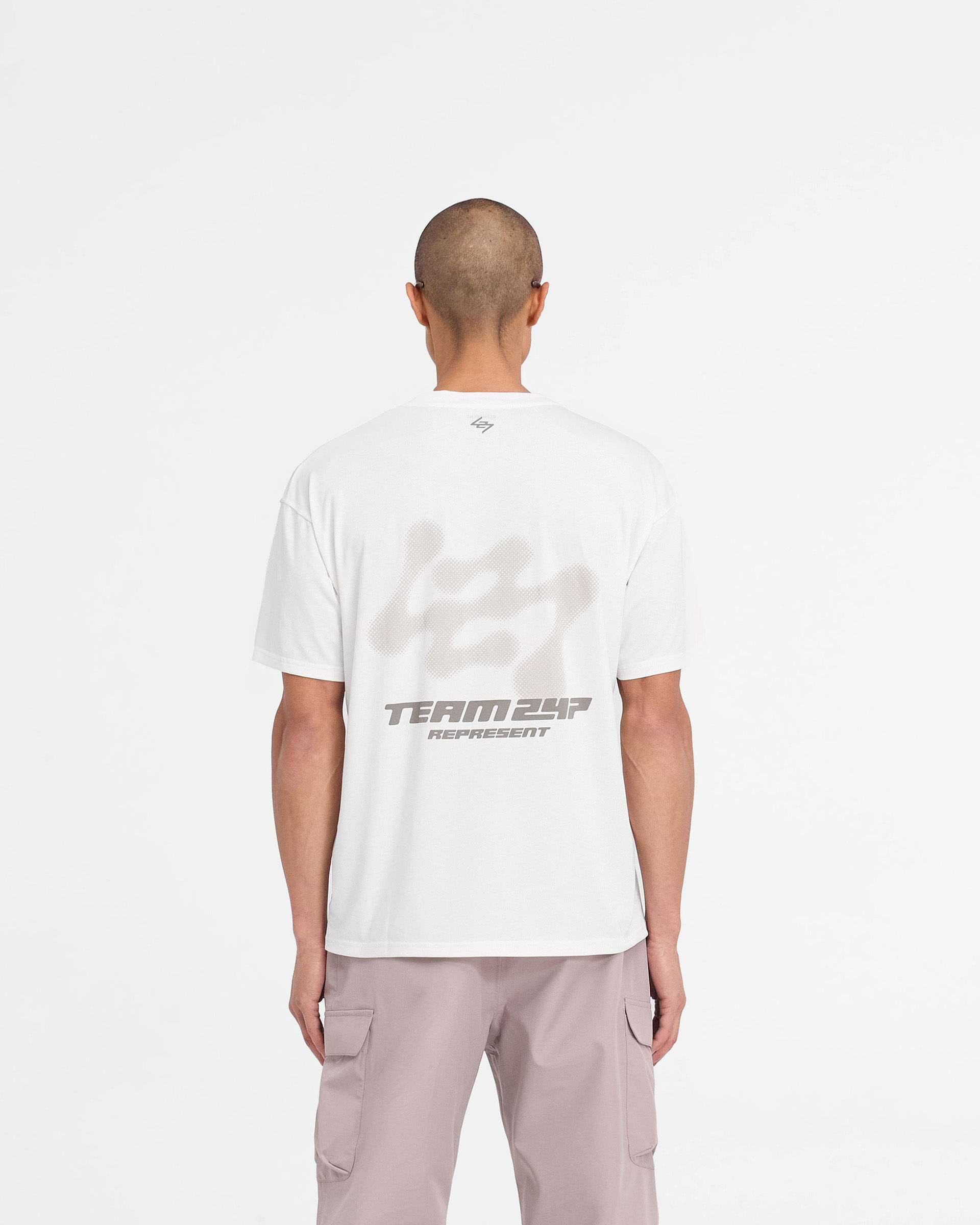 247 Future Terrains Oversized T-Shirt - Flat White