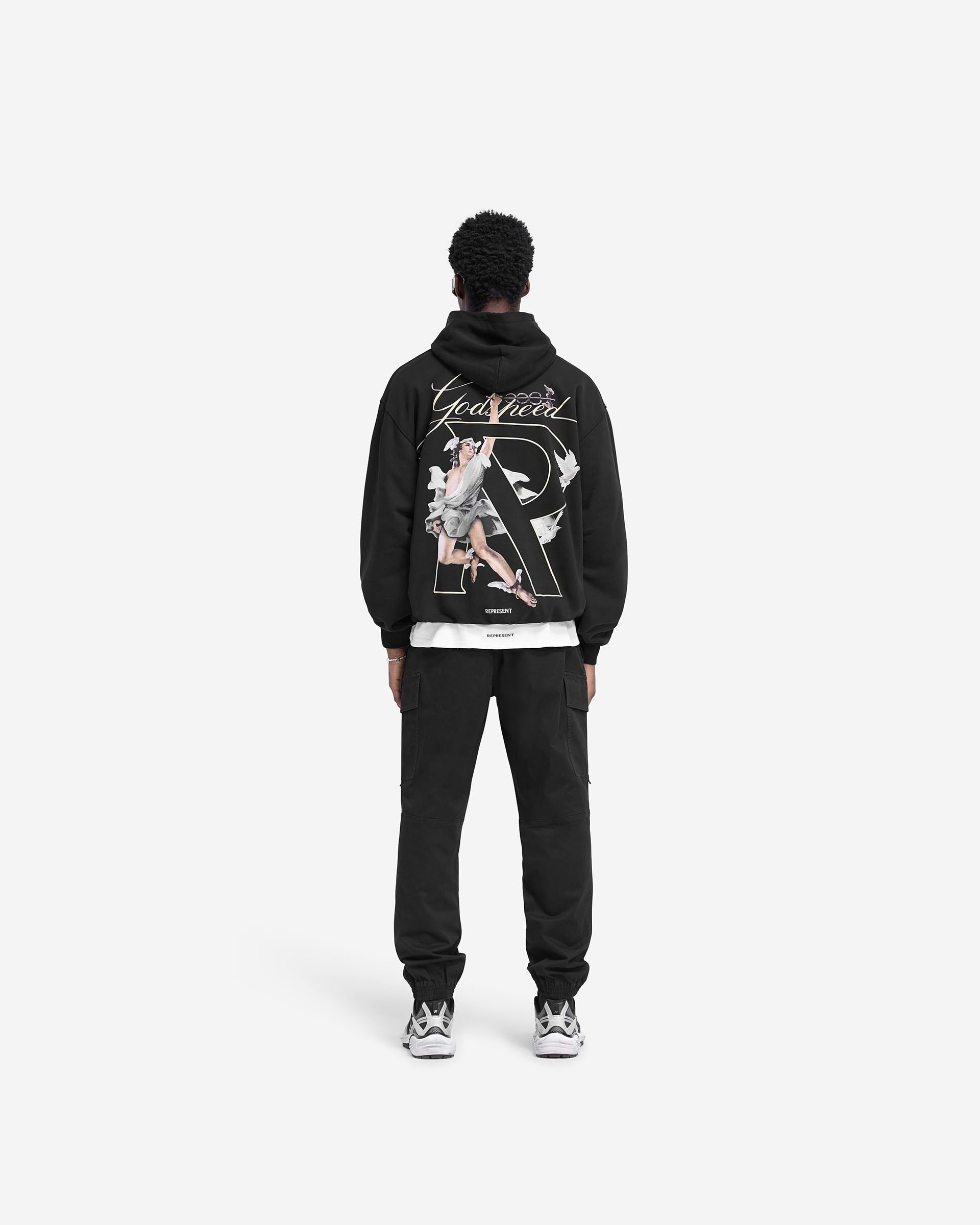 Hermes Hoodie - Jet Black