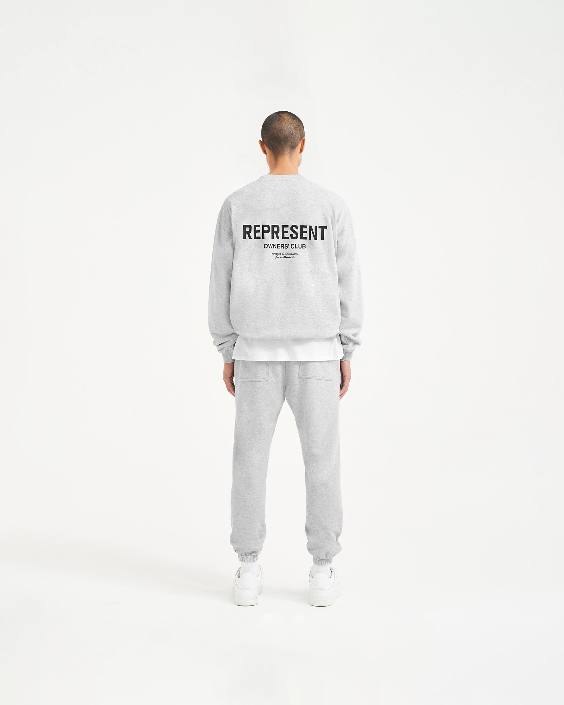 Represent Owners Club Sweater - Ash Grey