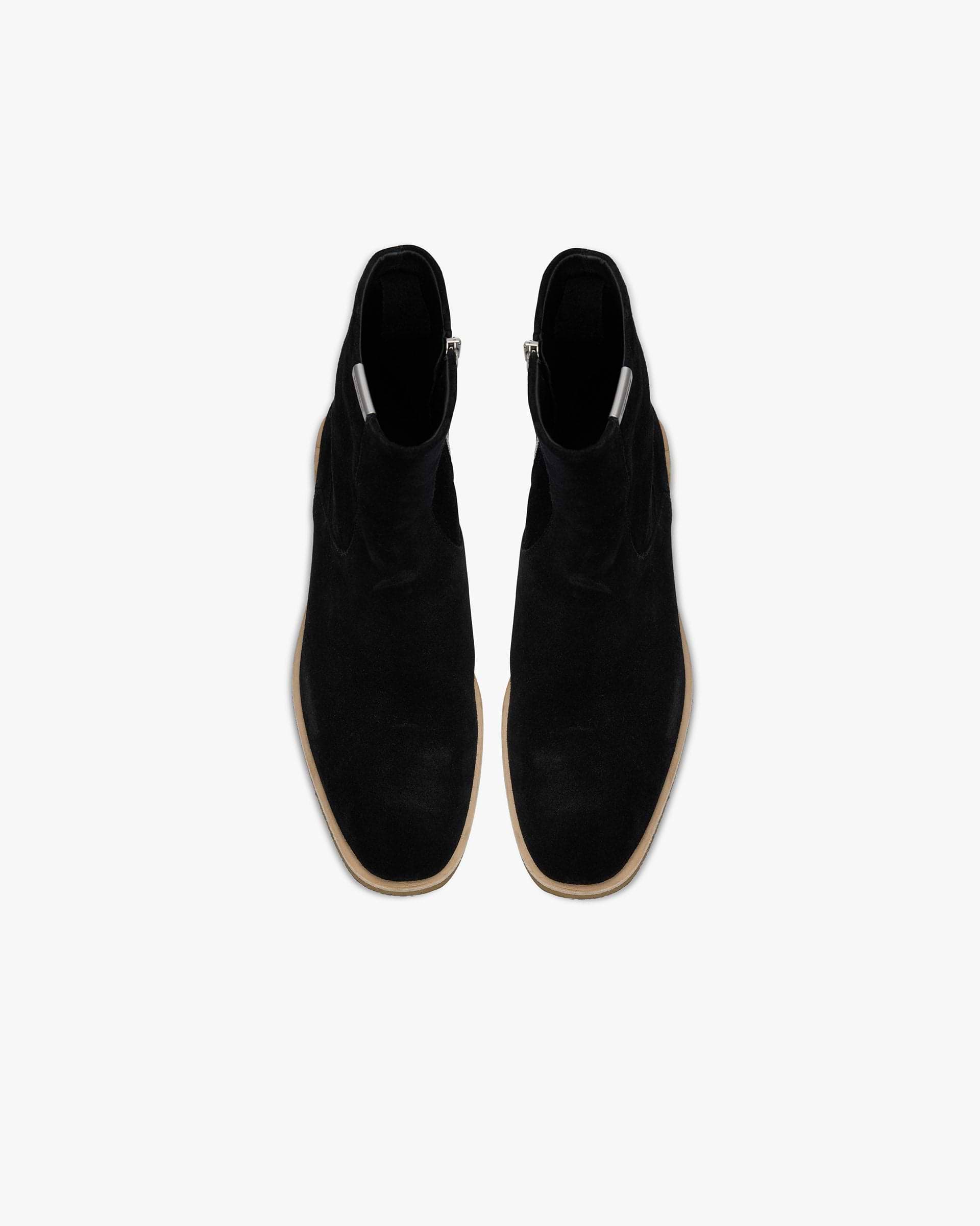 Crepe Chelsea Boot | Black | REPRESENT