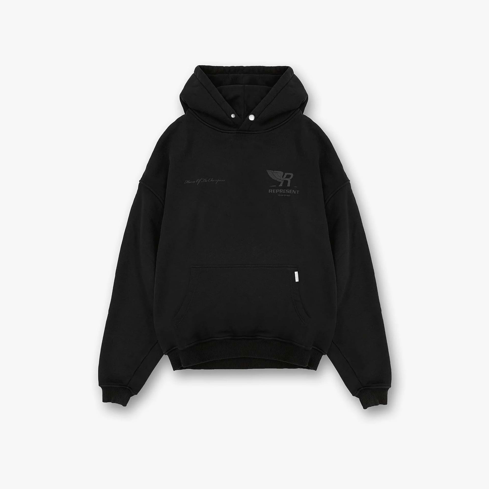 Team Spirit Hoodie - Off Black