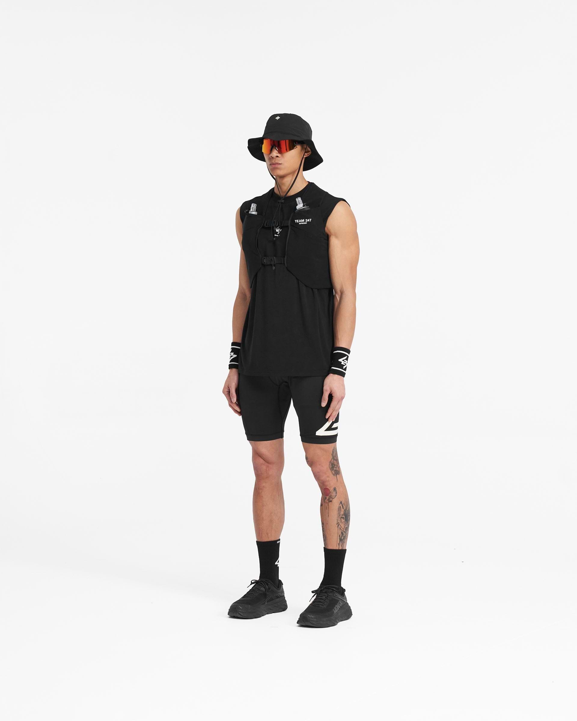 Running Chest Rig | Black | 247 | REPRESENT