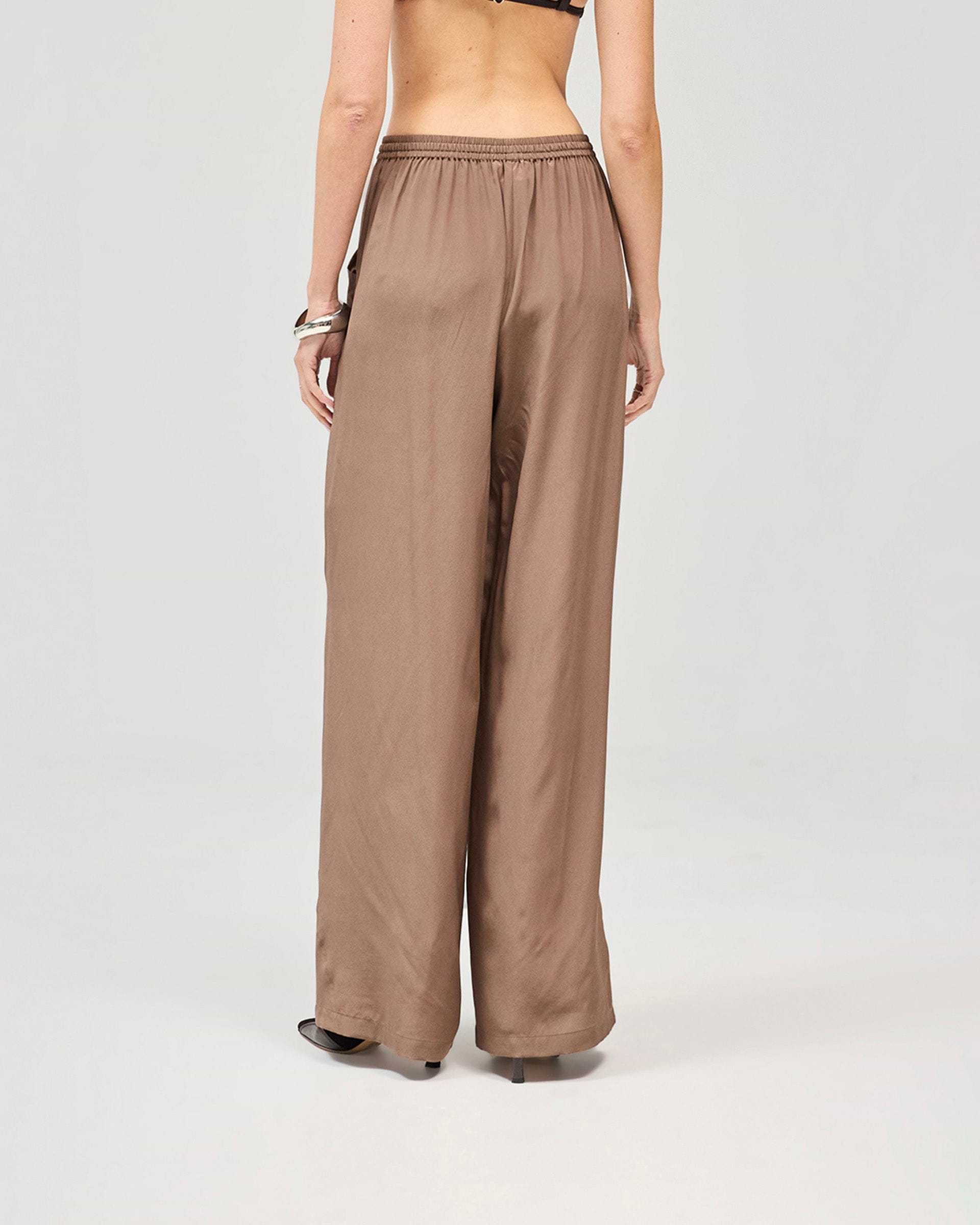 Mirage Silk Jogger - Coffee Quartz