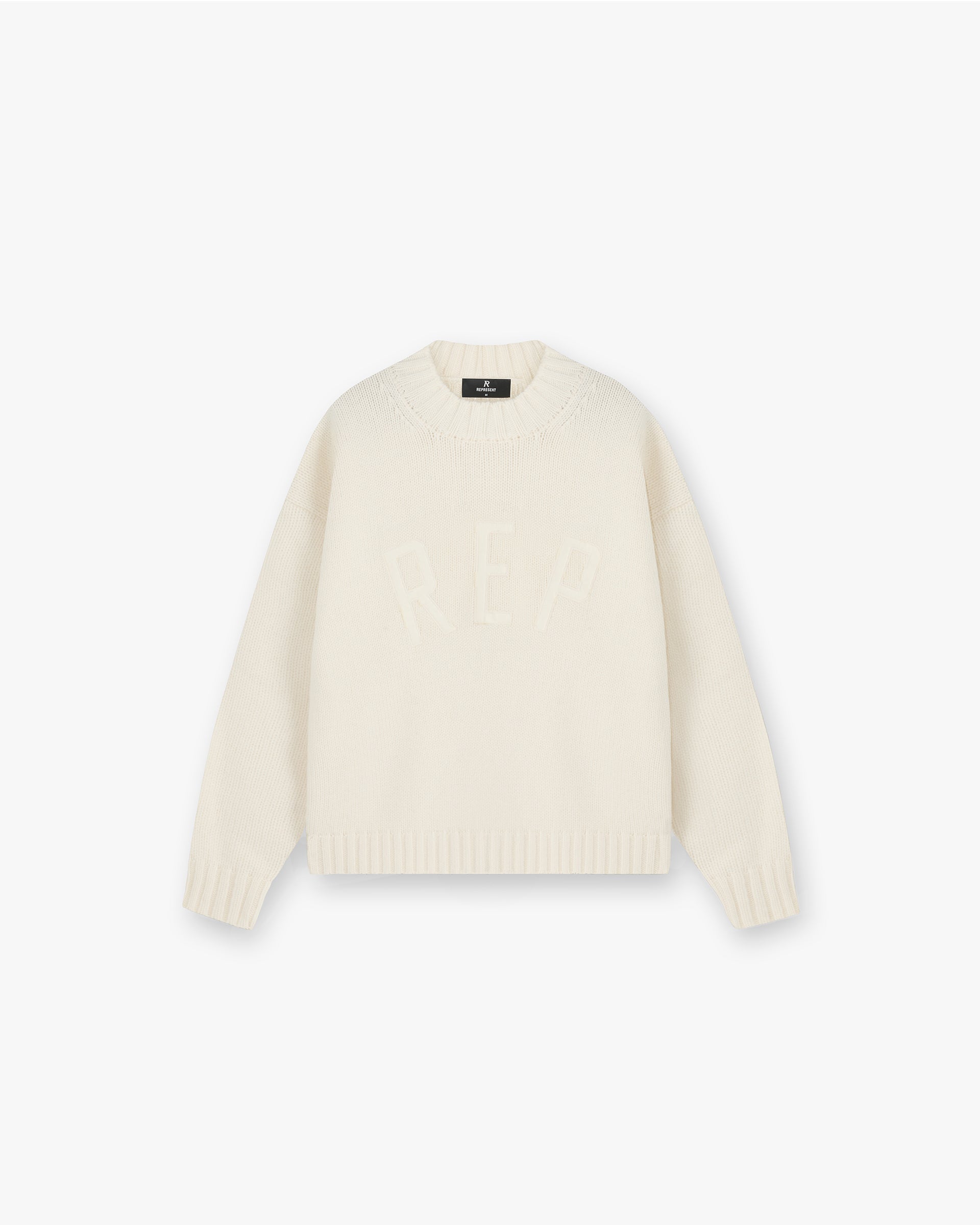 Rep Knit Jumper - Oat