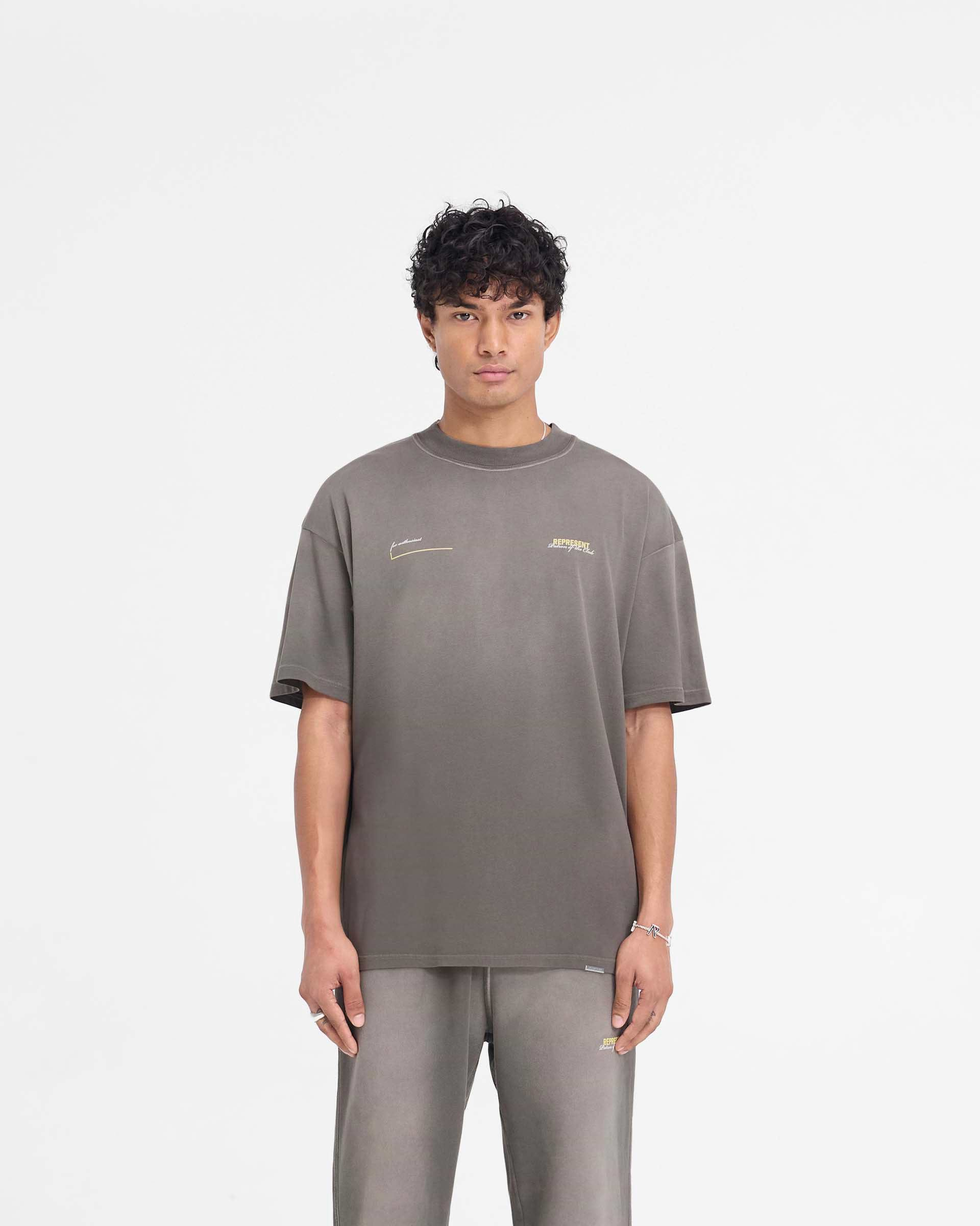 Patron Of The Club T-Shirt - Washed Olive