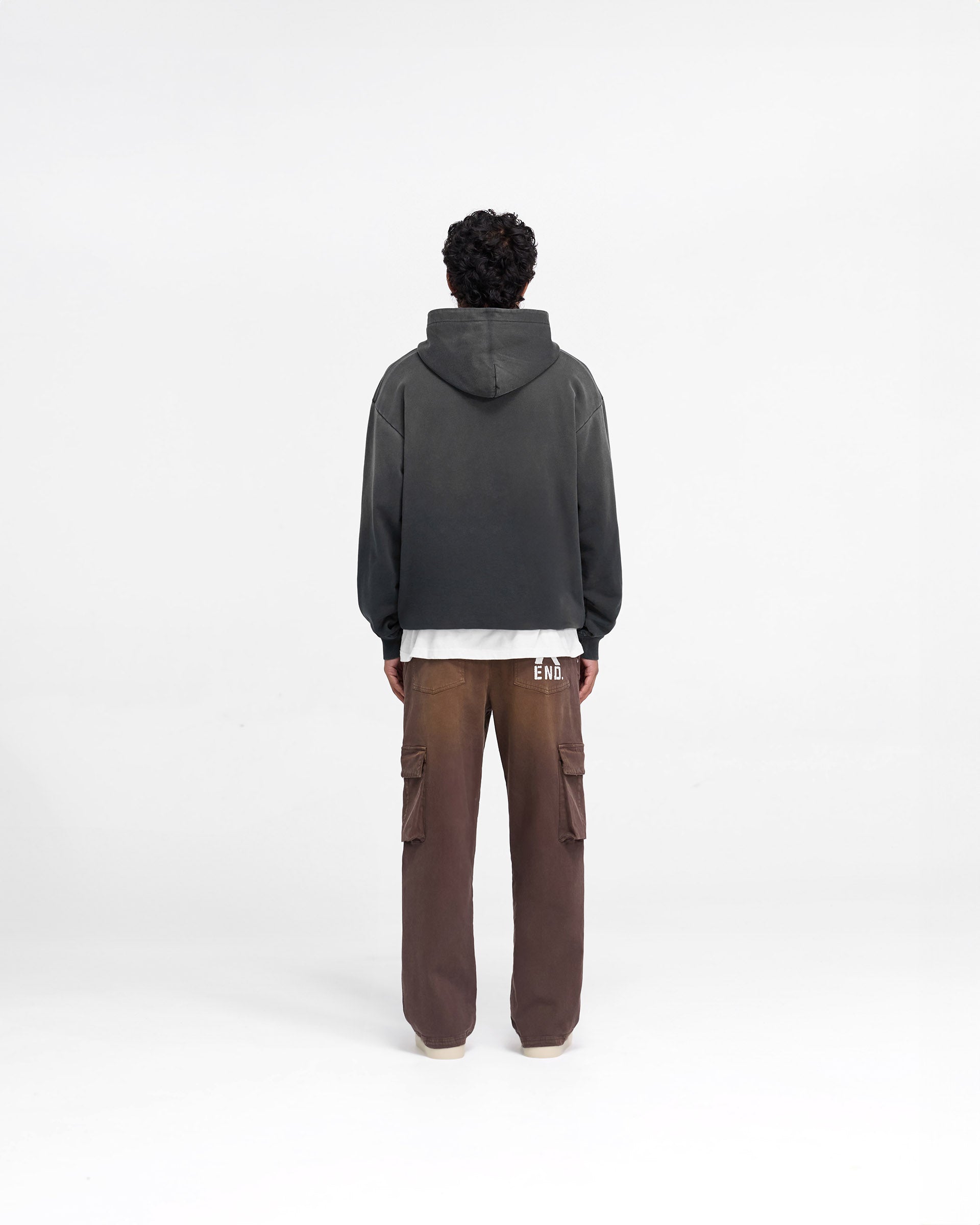 Represent X End Property Of Hoodie - Stained Black