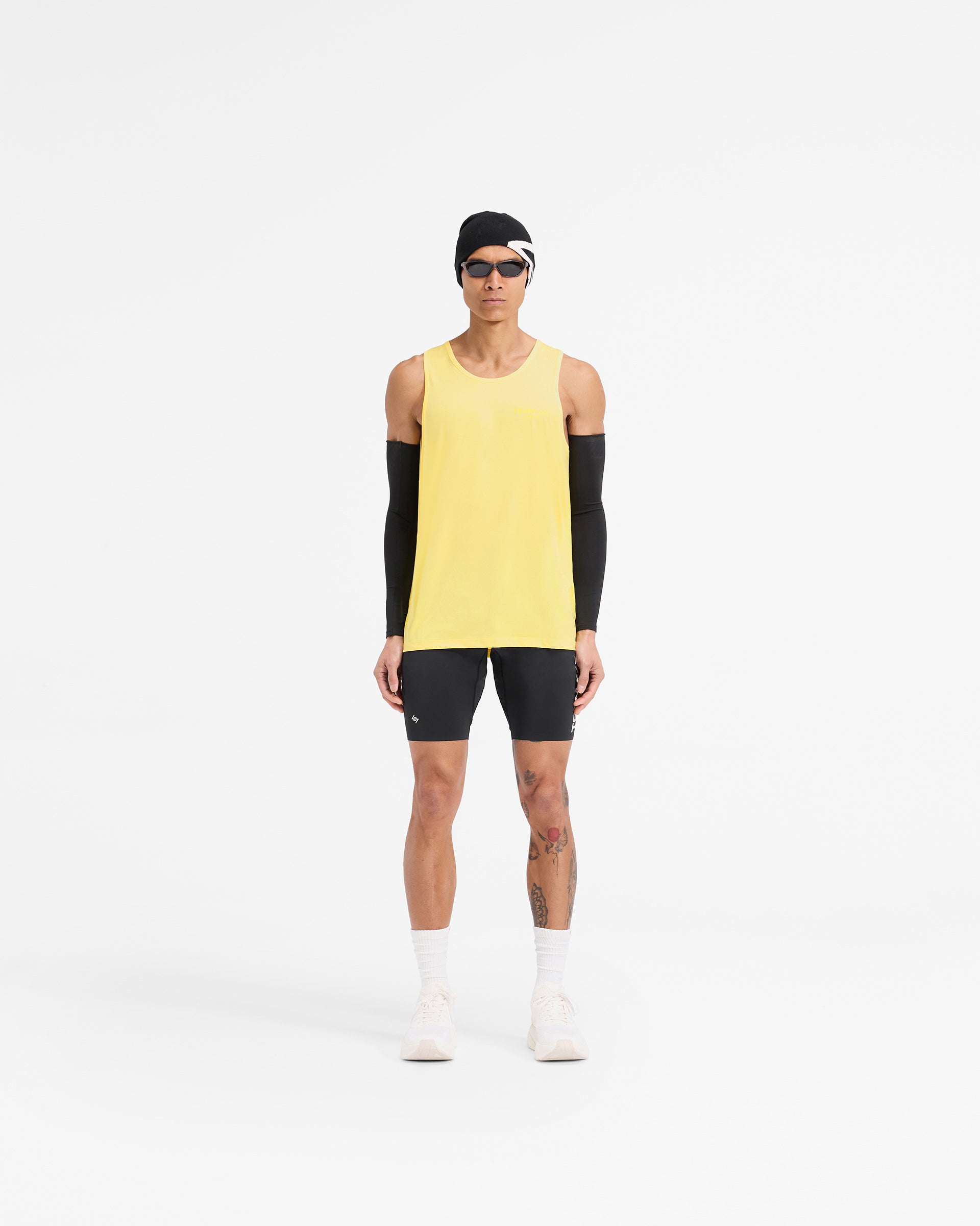 Team 247 Run Vest - Lemon