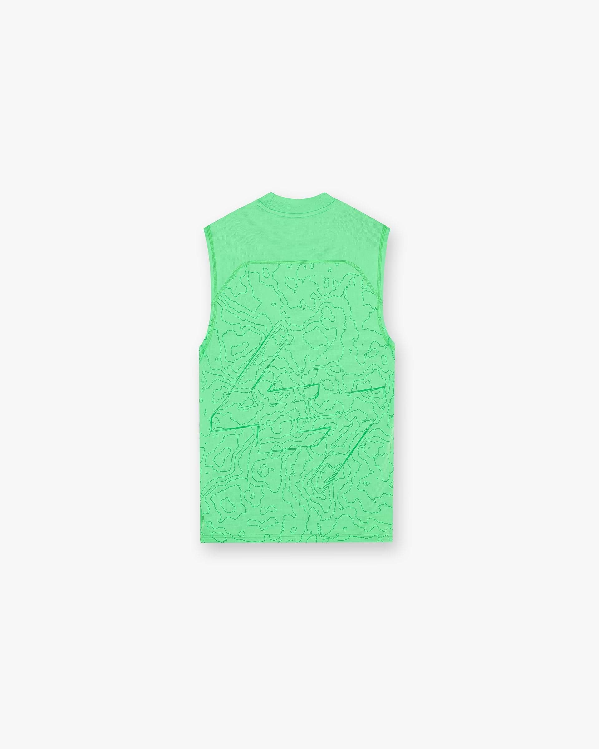 247 Contour Run Tank - Speed Green