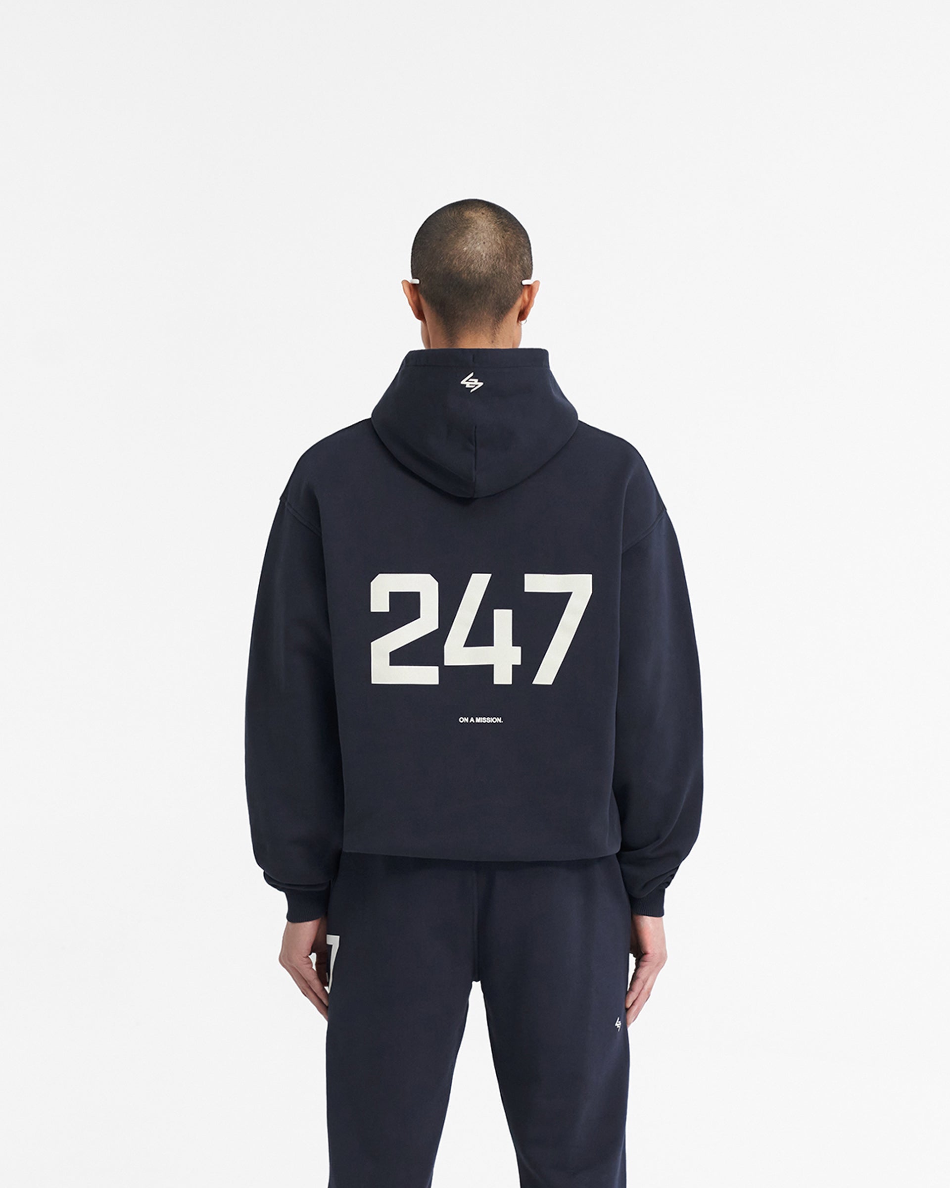 247 Oversized Hoodie - Navy