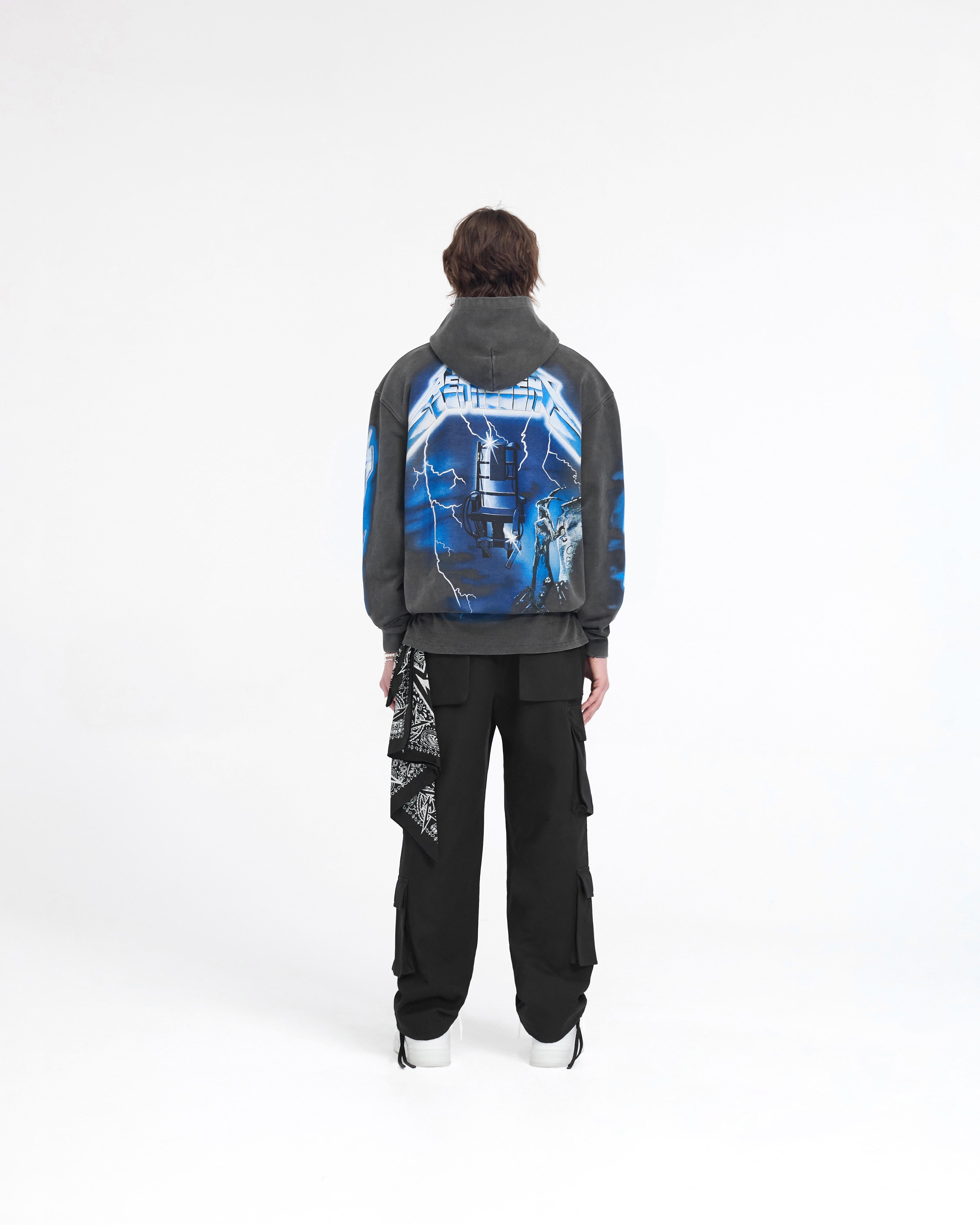 REPRESENT LLICA パーカー VINTAGE GREY Metallica Ride The Lightning Hoodie | Vintage Grey | REPRESENT