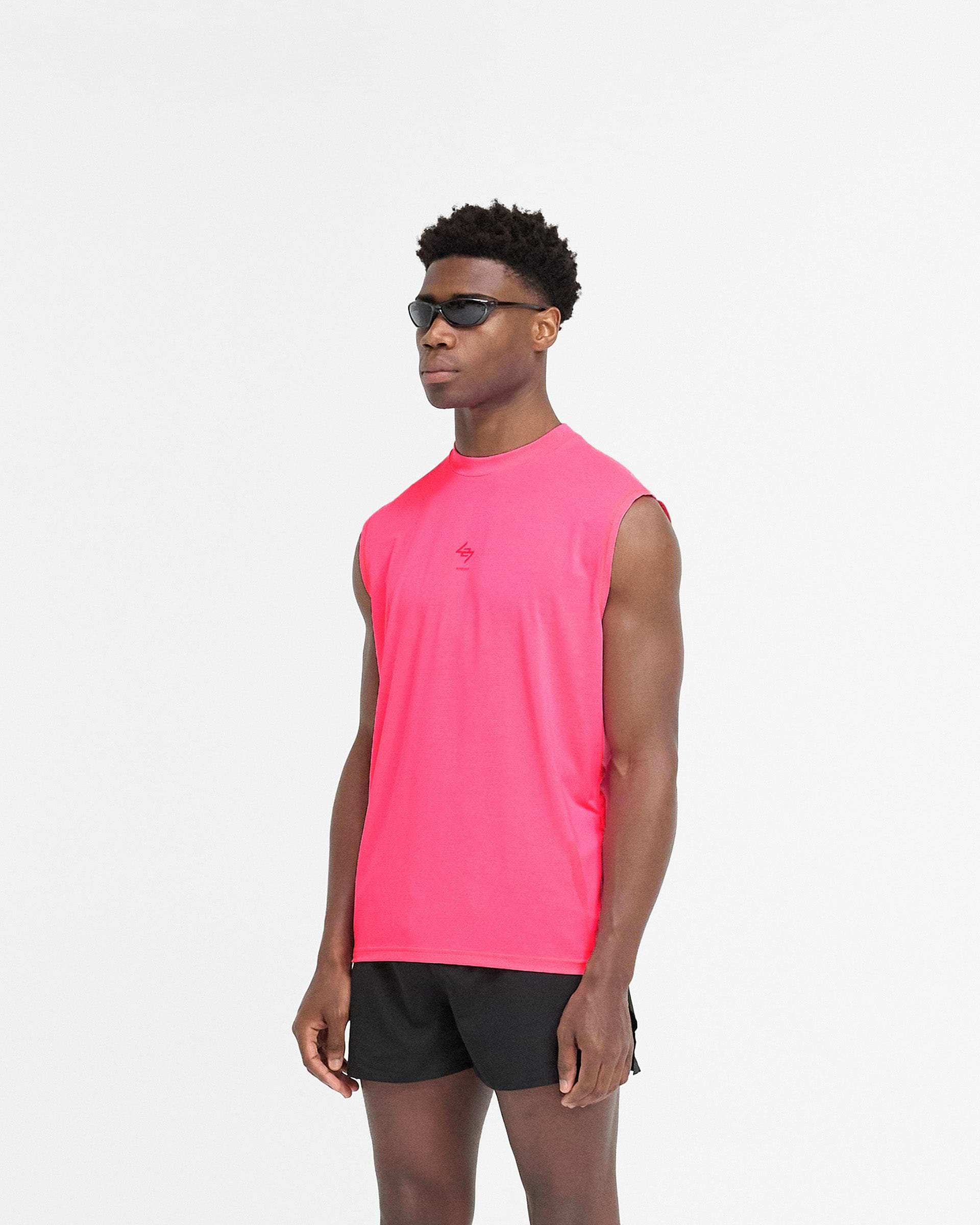 247 Oversized Tank - Ultra Pink