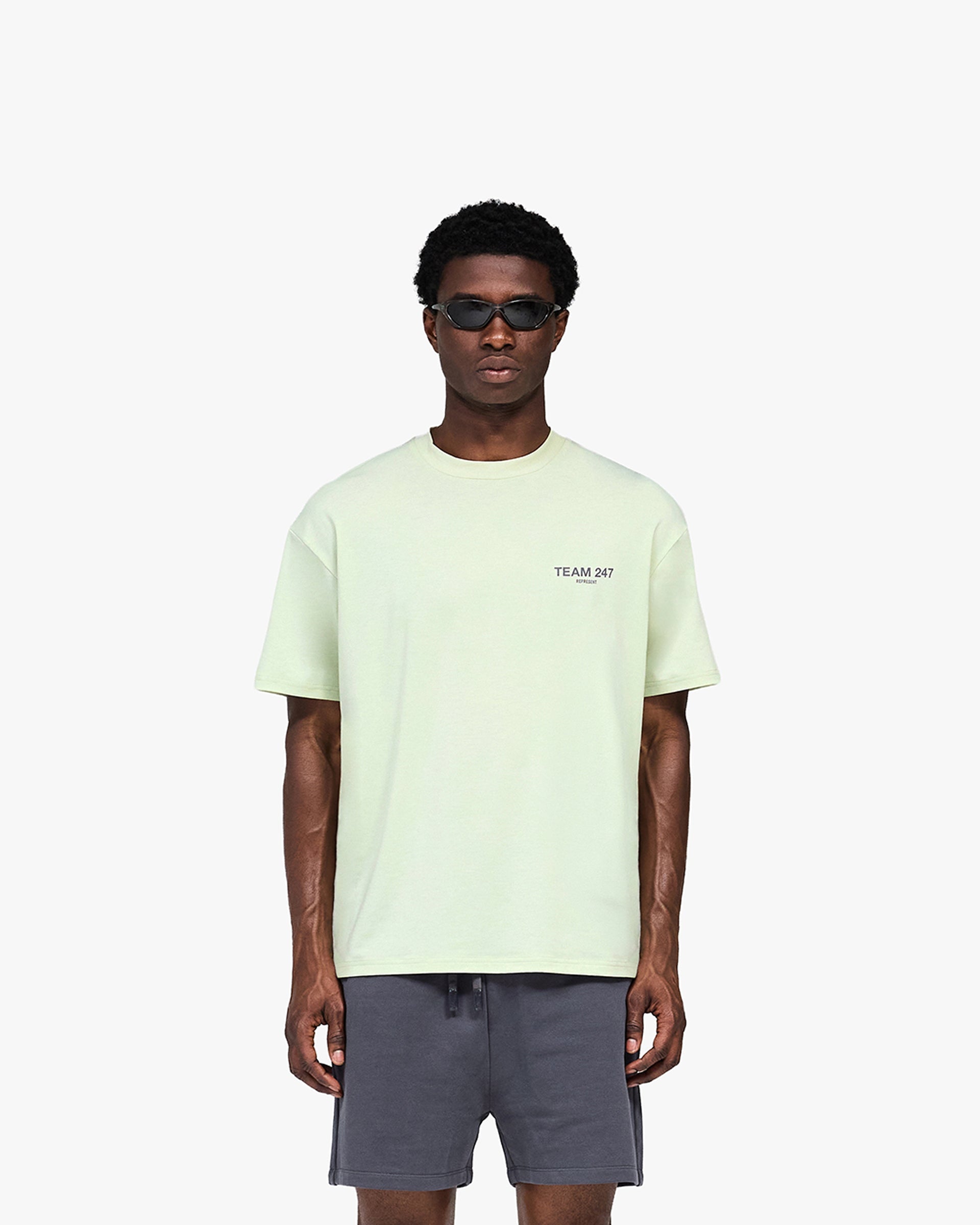 247 Team Oversized T-Shirt - Fern