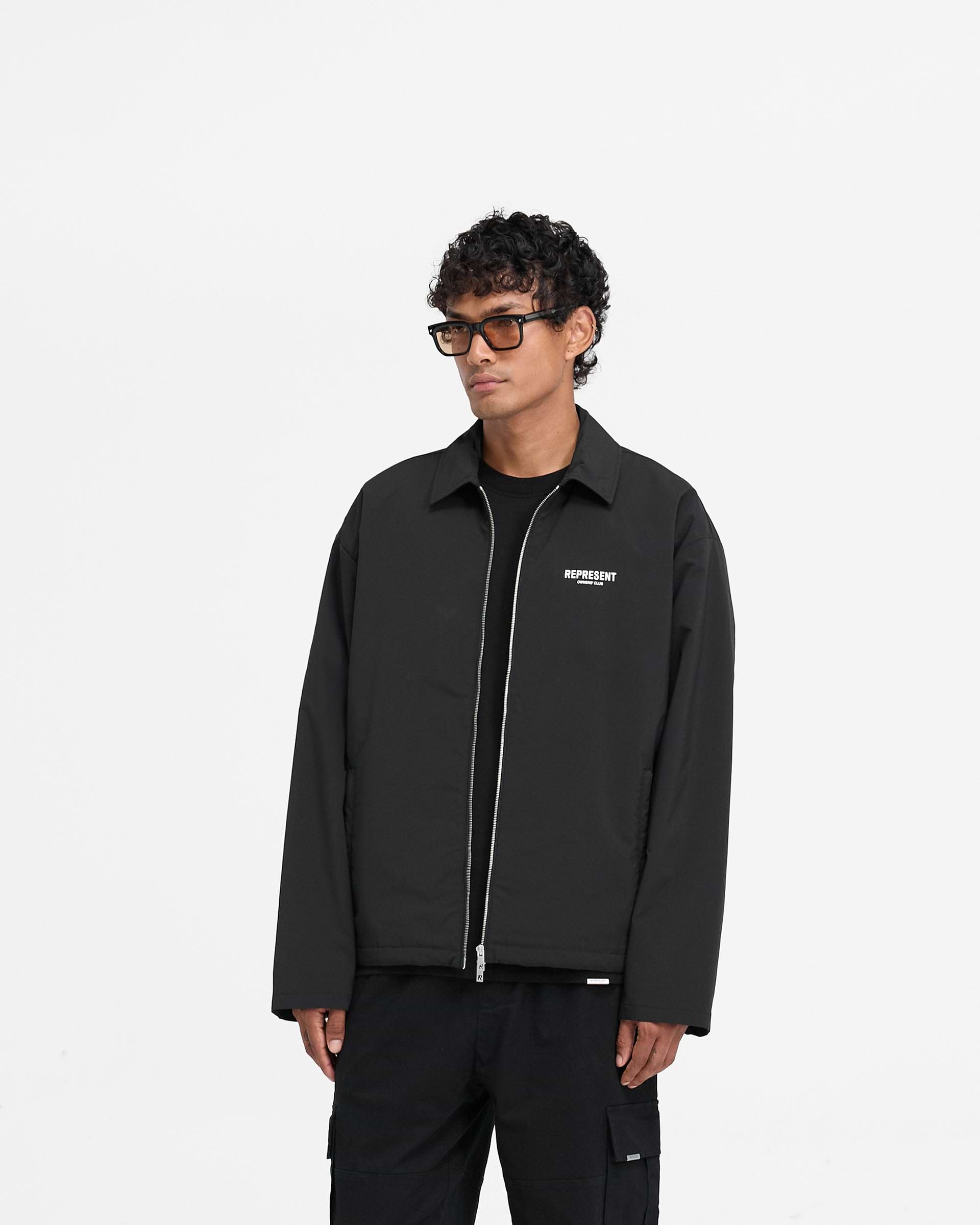 Represent Owners Club Coach Jacket - Black