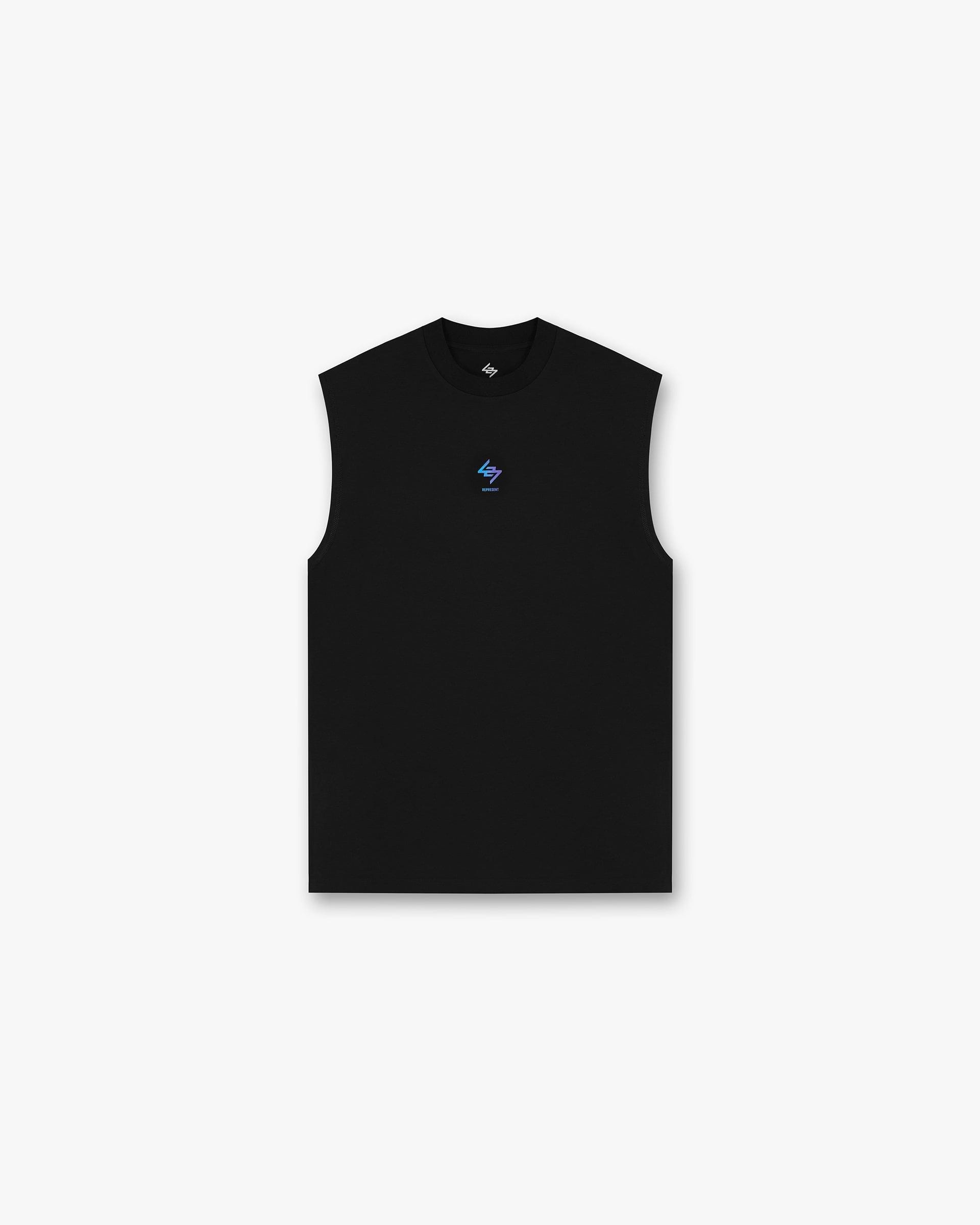 247 Oversized Tank - Purple Fade