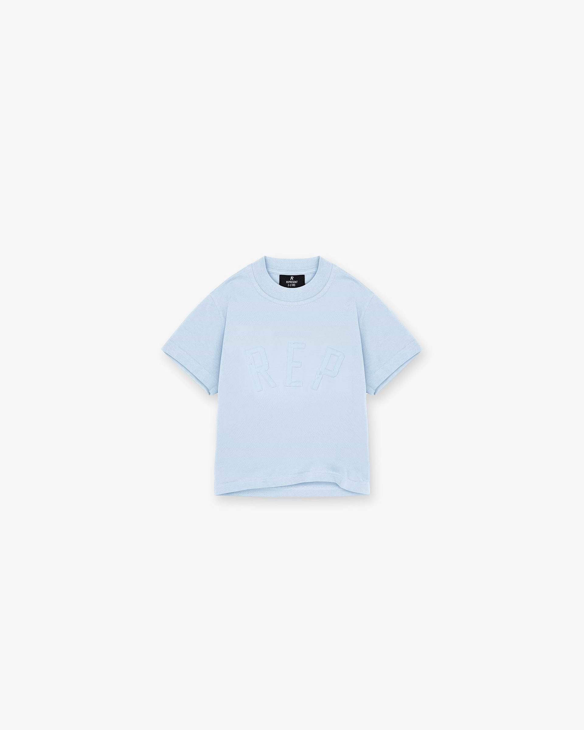 SHISKY オーバーサイズショートレングスプリントTシャツ キッズ