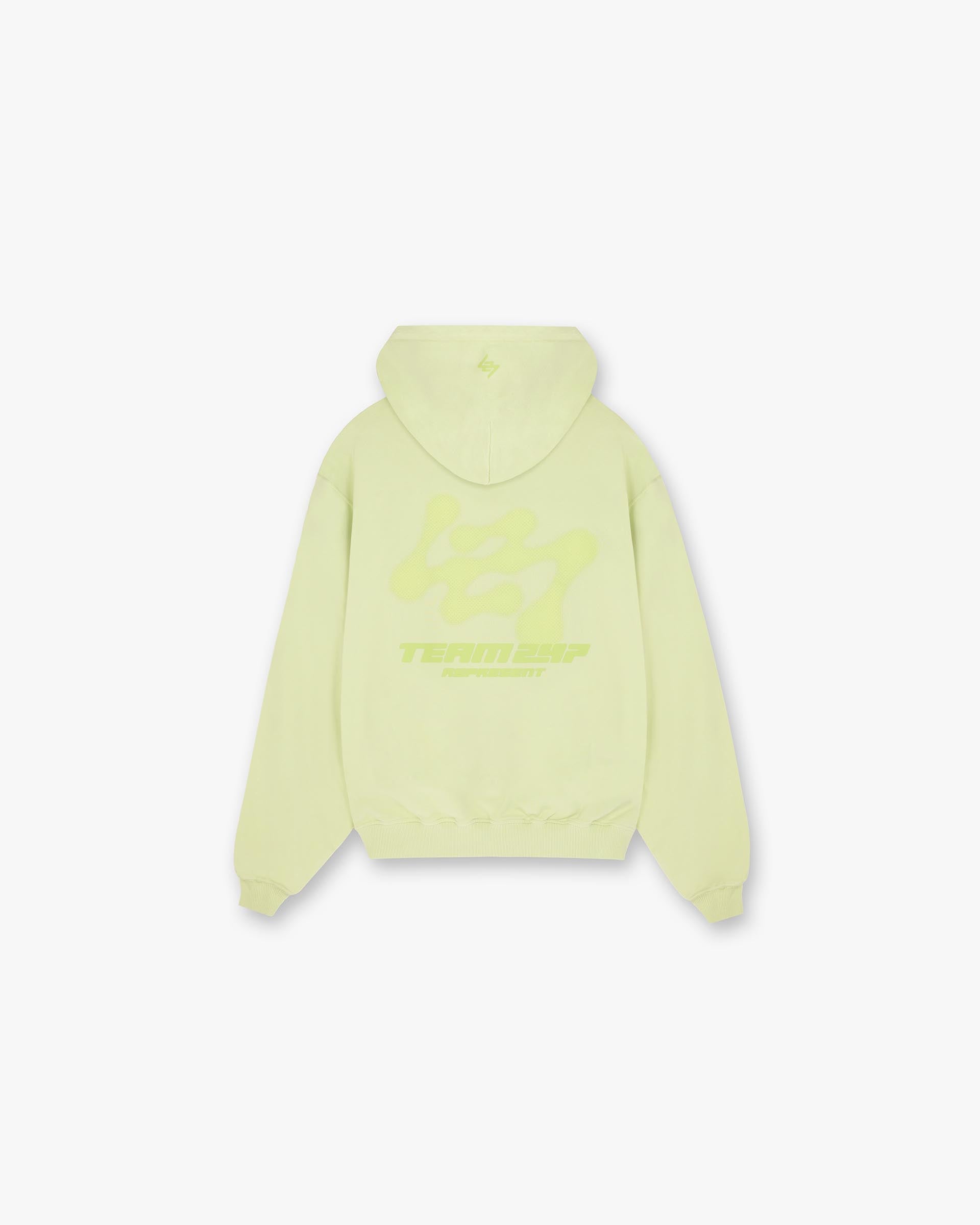 247 Future Terrains Oversized Hoodie - Shadow Lime