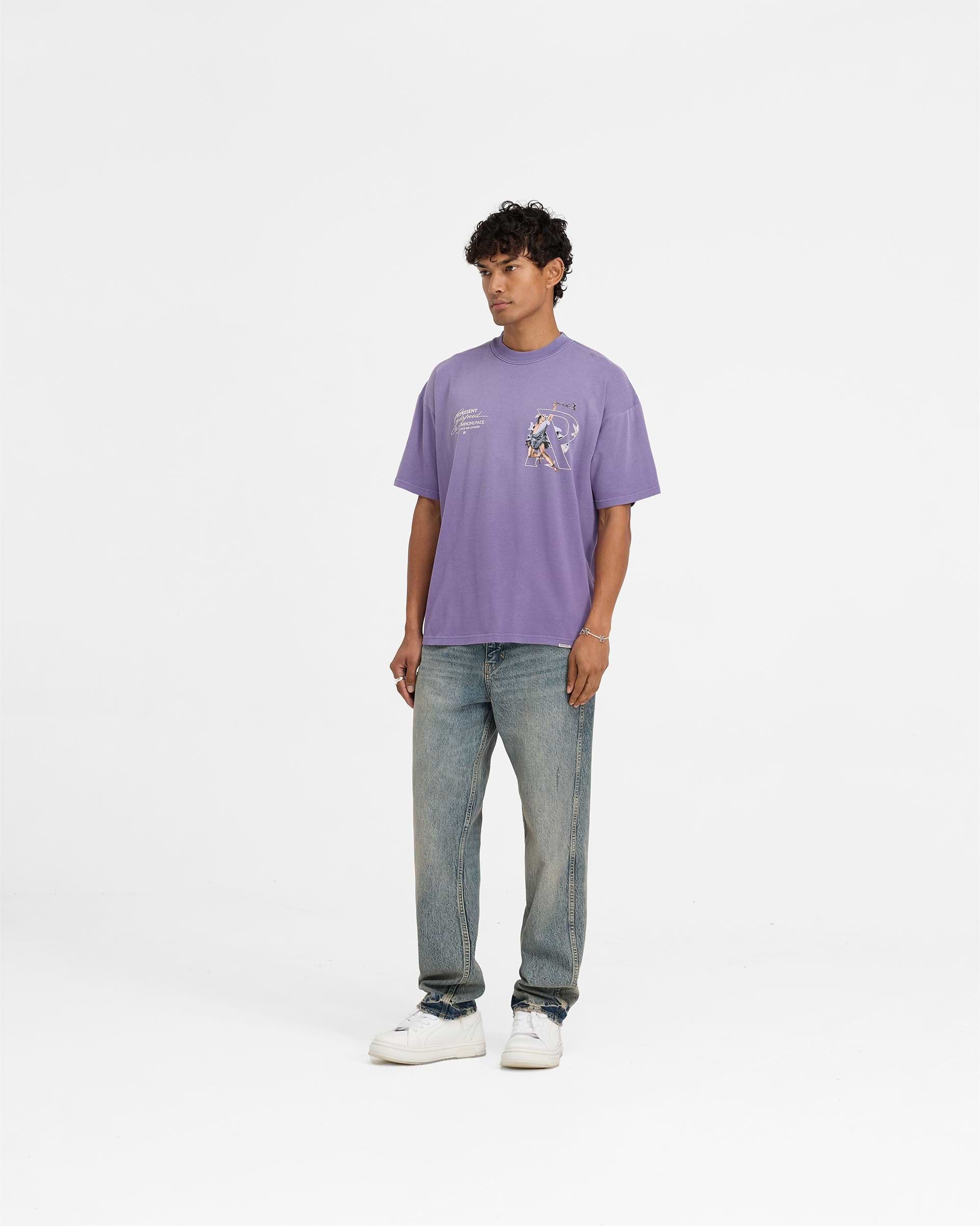 HERMES Tシャツ ★関税込 Printed t-shirt Hermes T-Shirt - Purple | REPRESENT