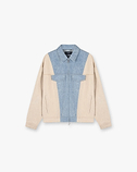 R4 Colour Block Denim Jacket