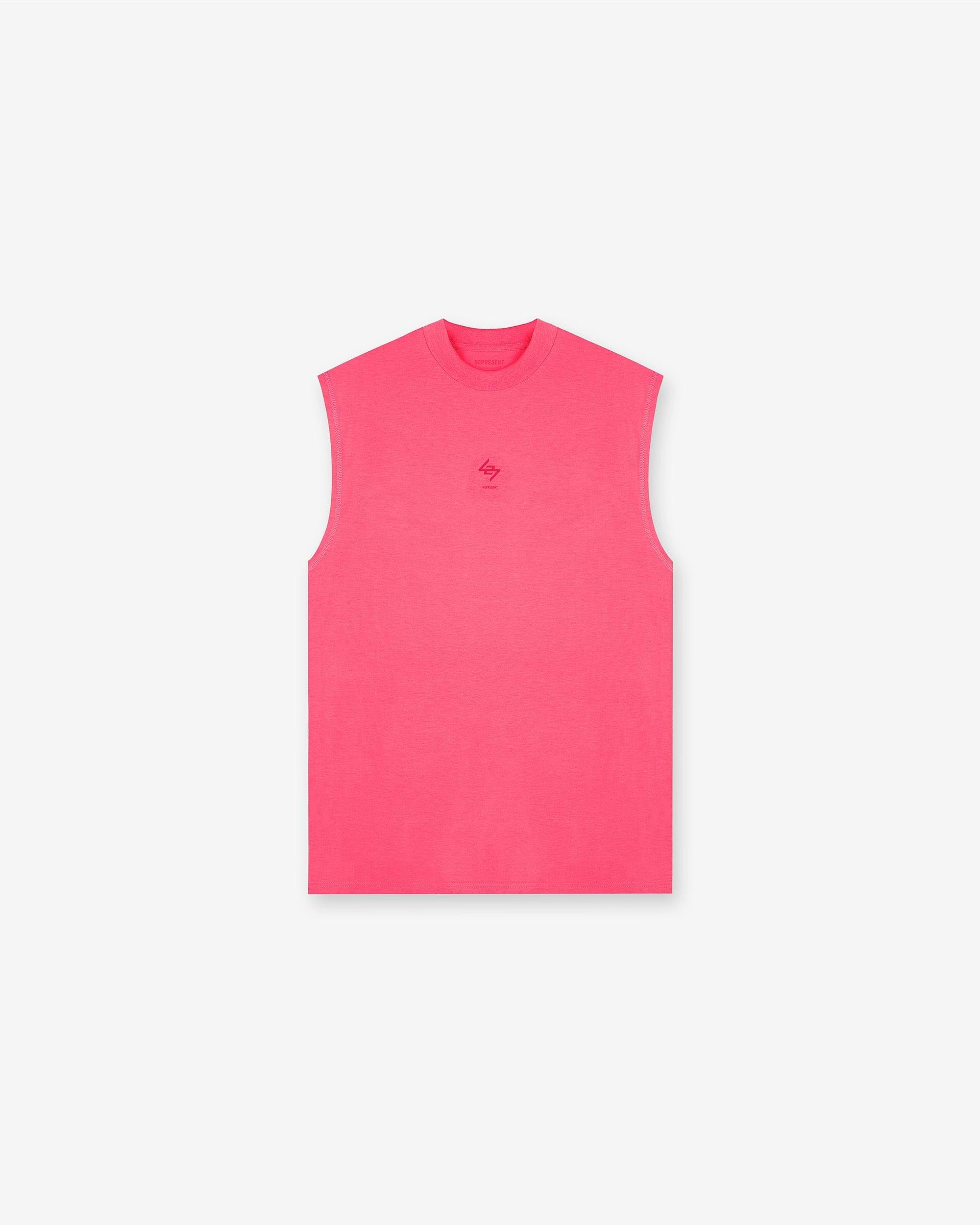 247 Oversized Tank - Ultra Pink