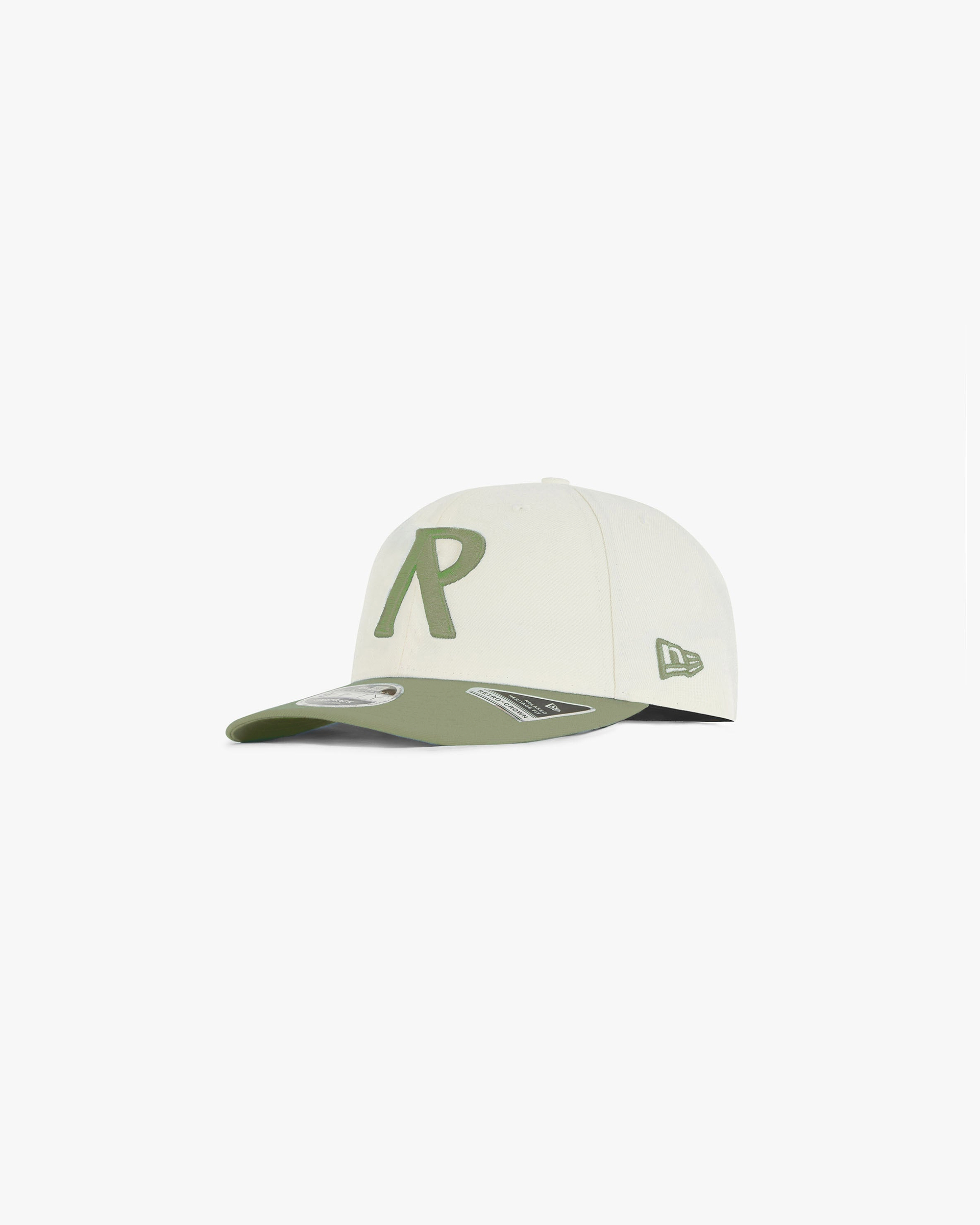 Initial New Era 950 Retrocrown Cap - Khaki Cream