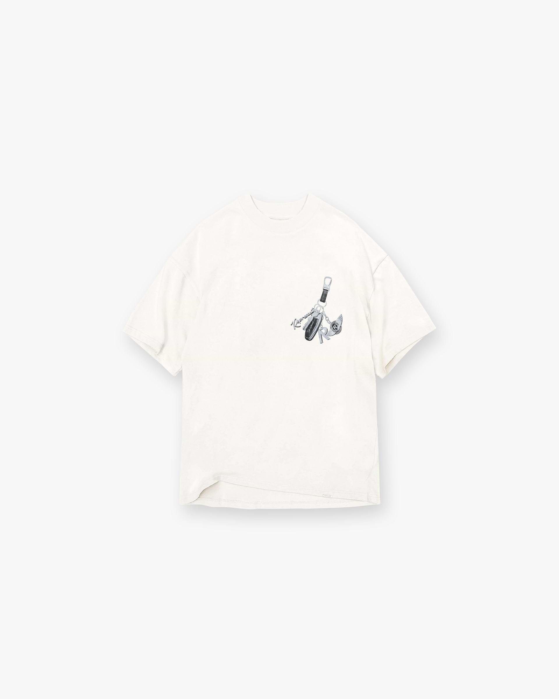 Keys to the Club T-Shirt | Flat White | REPRESENT