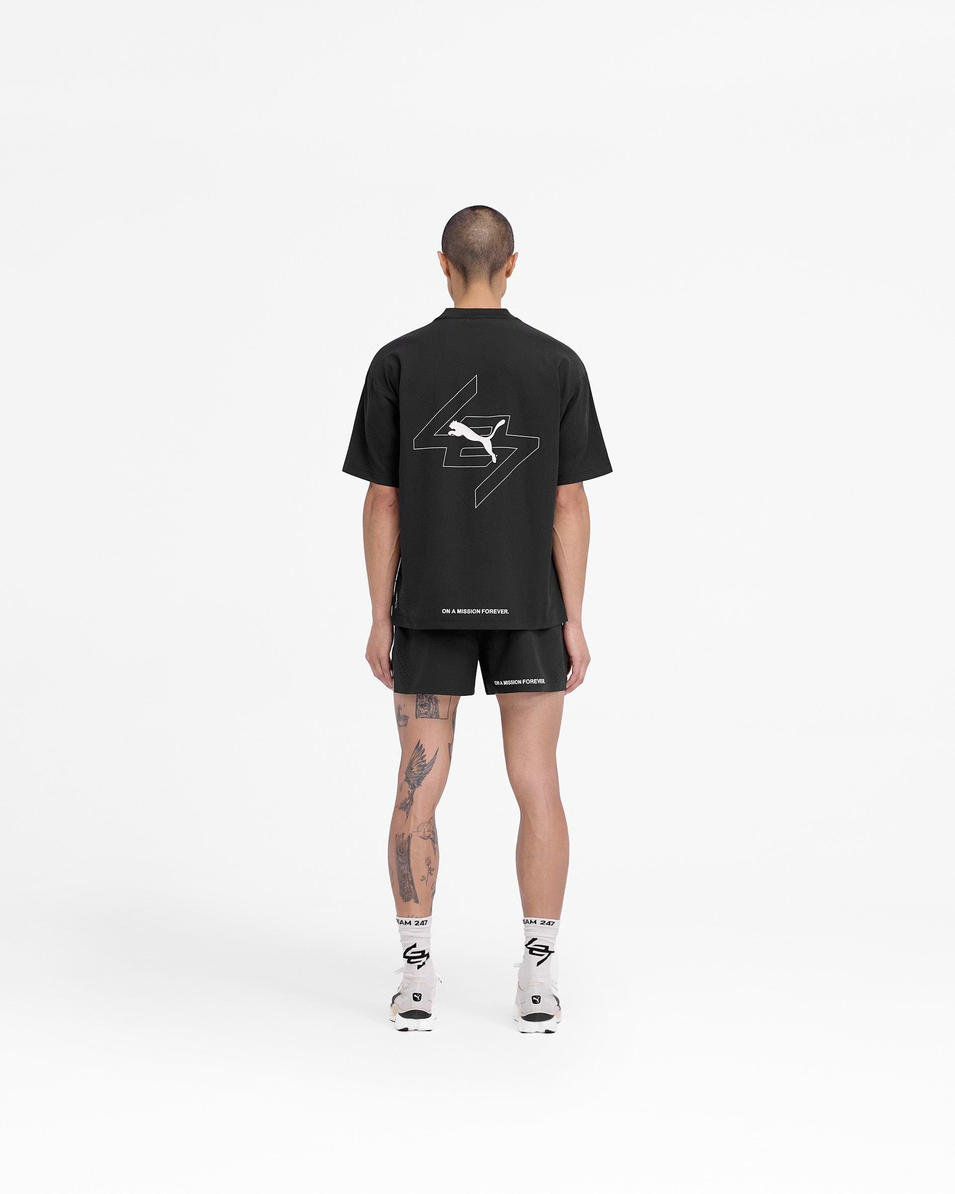 247 X Puma Shorts - Black