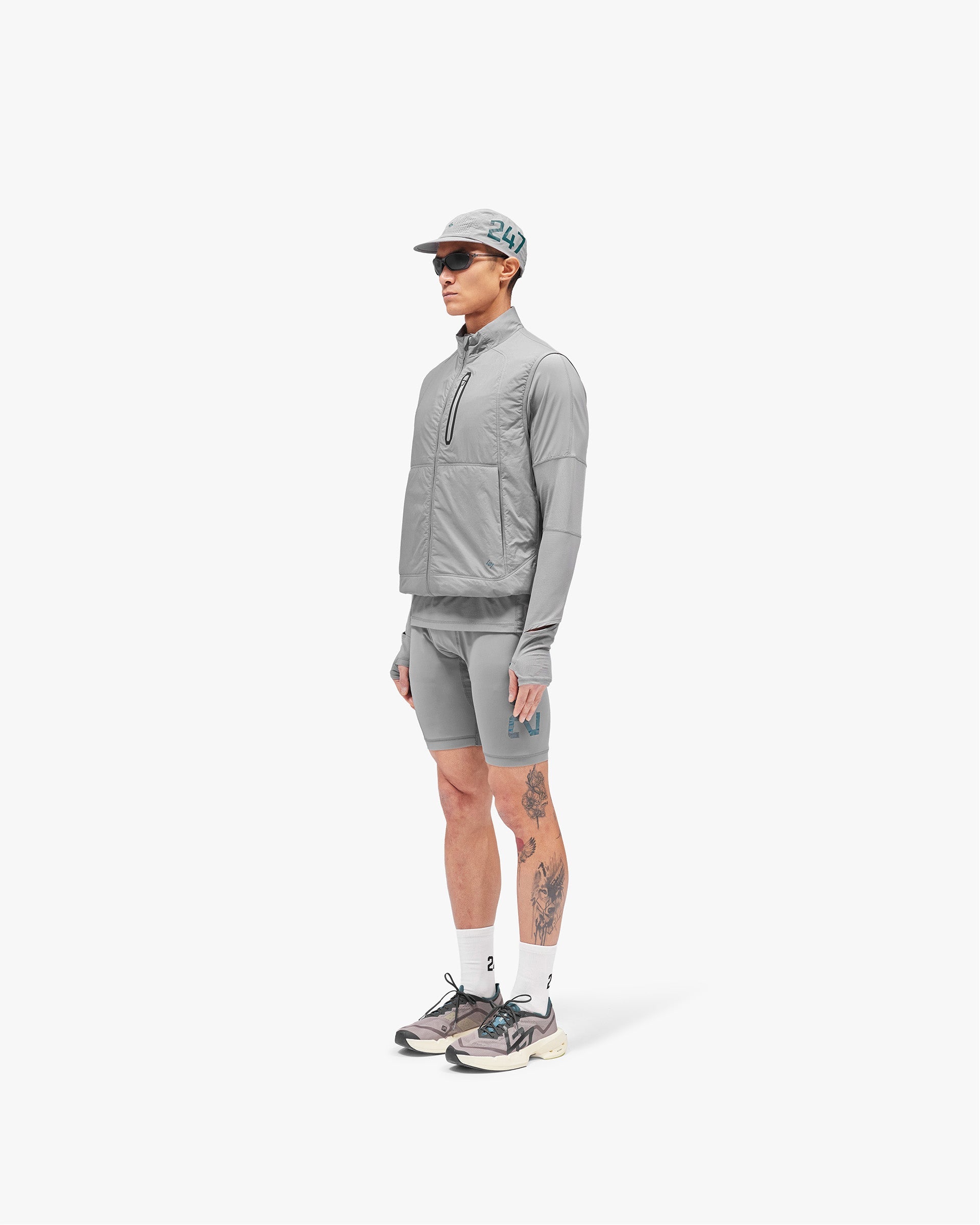 247 Run Gilet - Graphite Grey