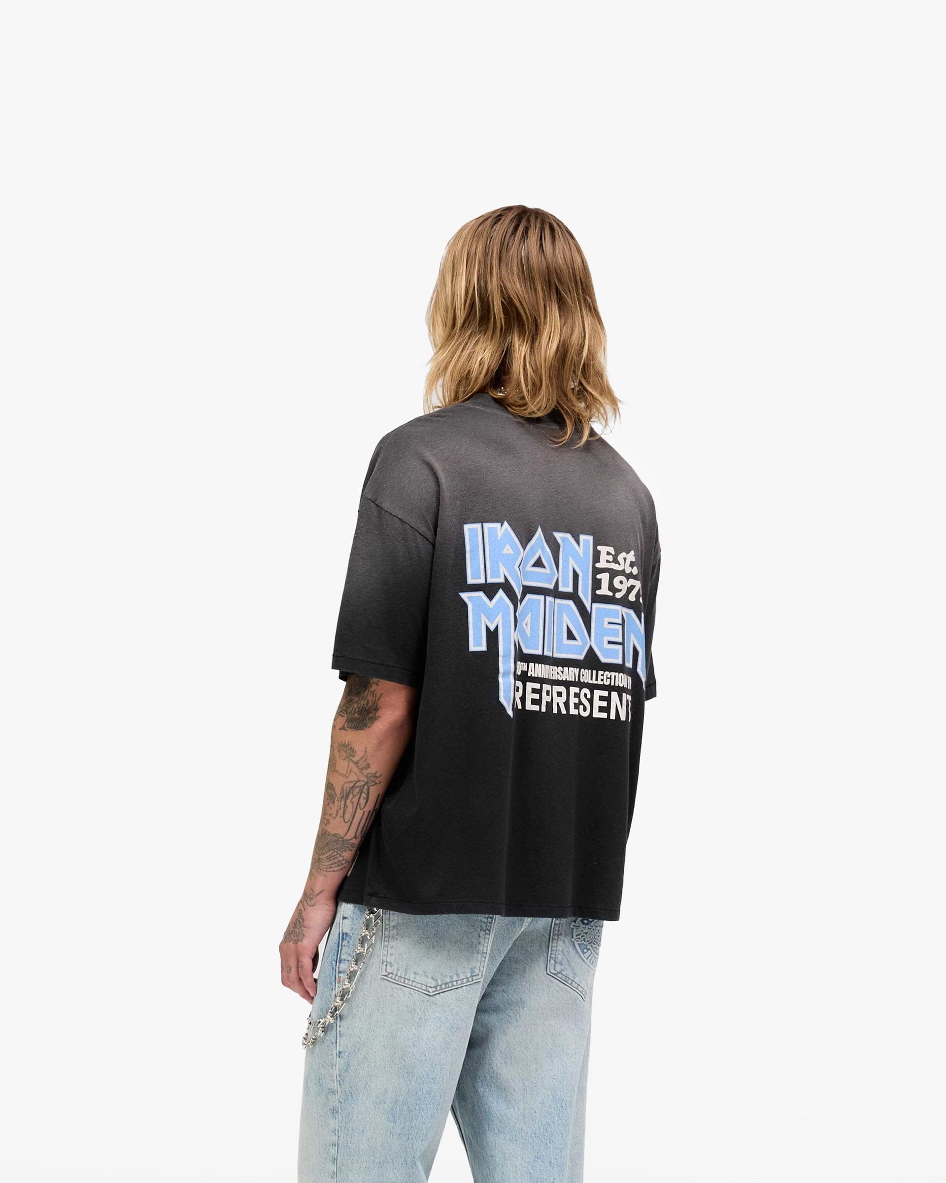 Represent X Iron Maiden Anniversary T-Shirt | Black | REPRESENT