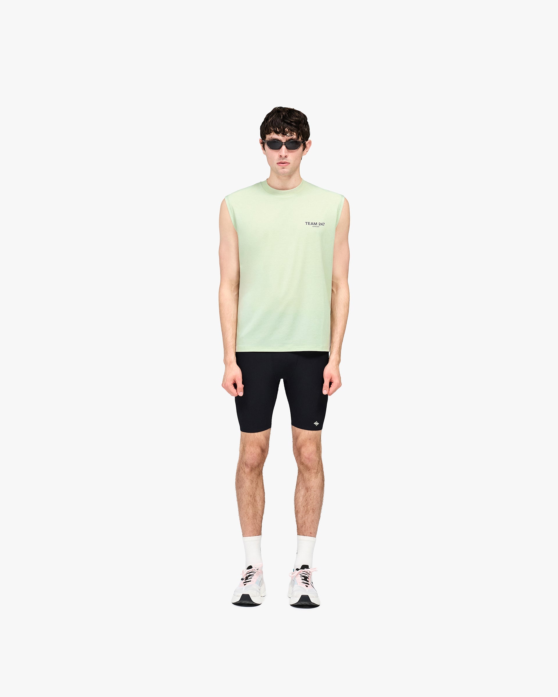 247 Team Oversized Tank - Fern