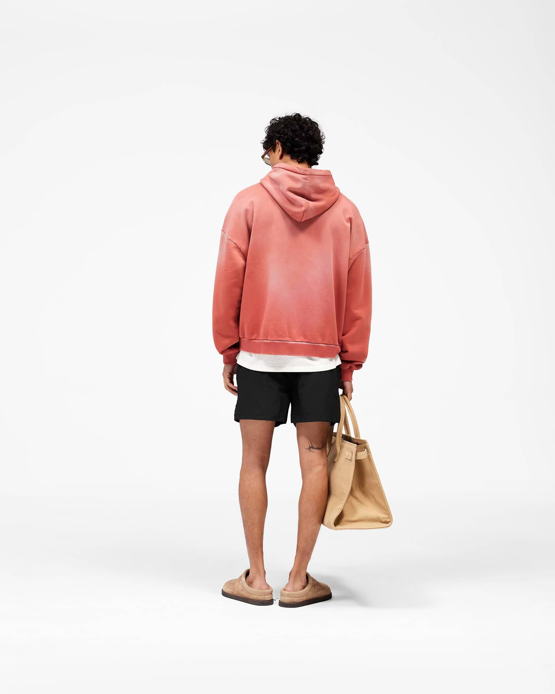 Loaded With Love Hoodie - Withered Rose