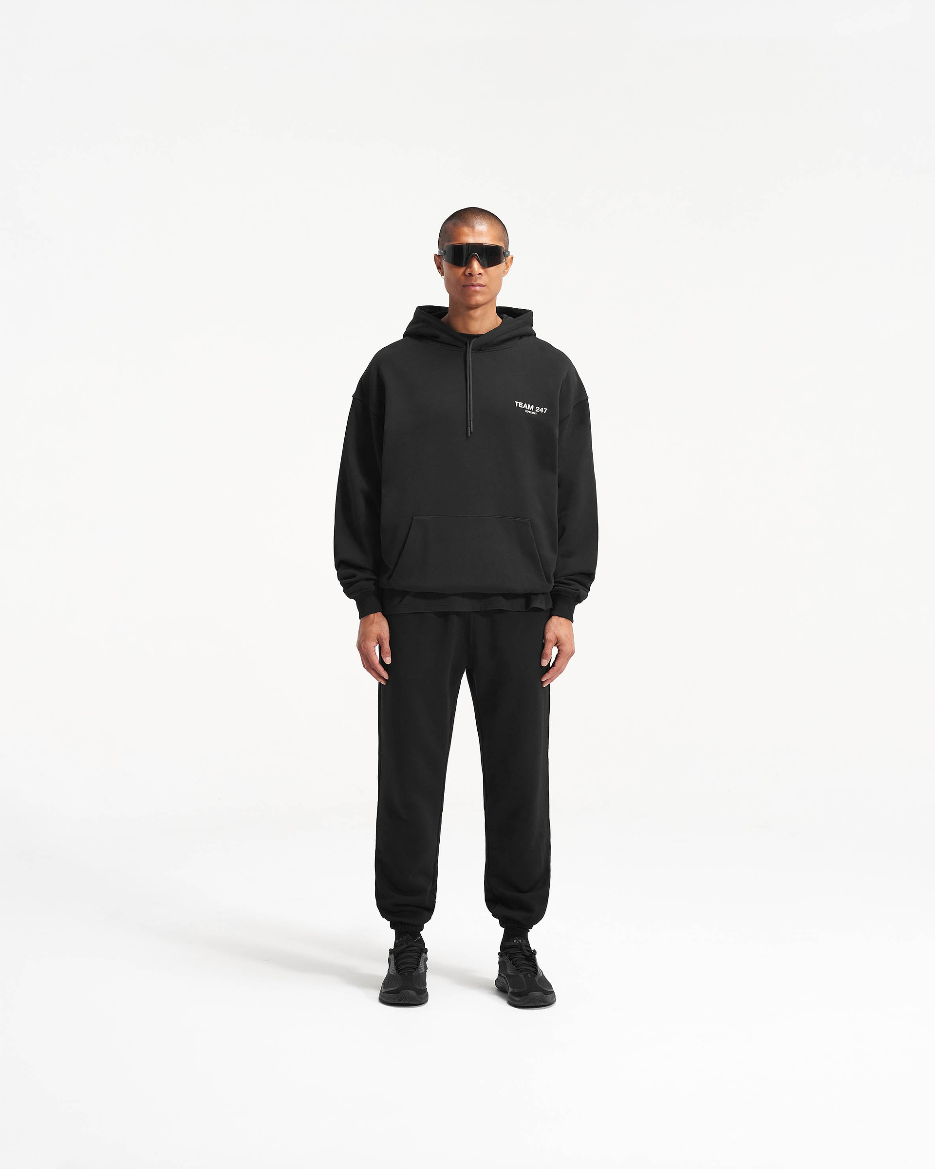 Team 247 Oversized Hoodie - Black