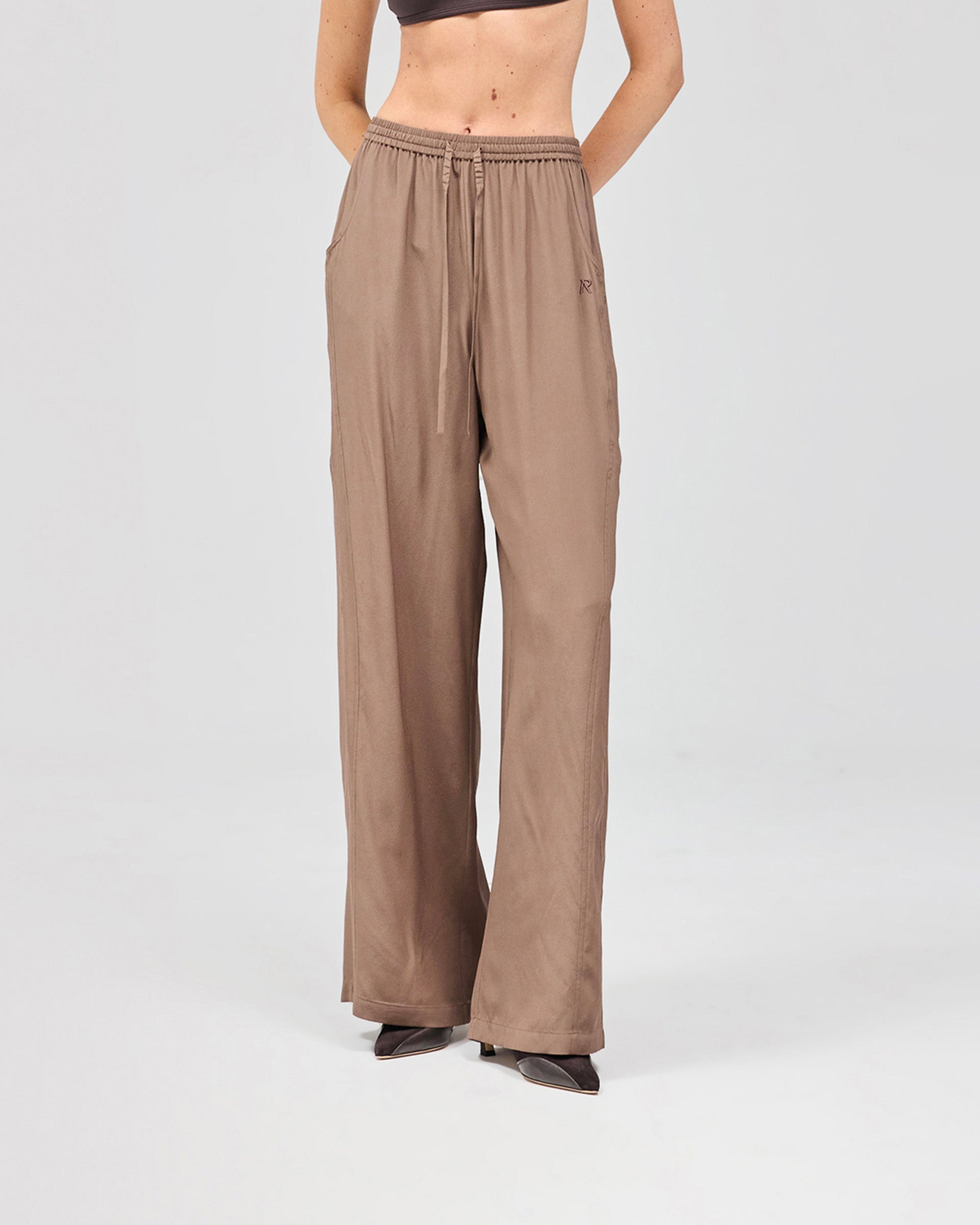 Mirage Silk Jogger - Coffee Quartz